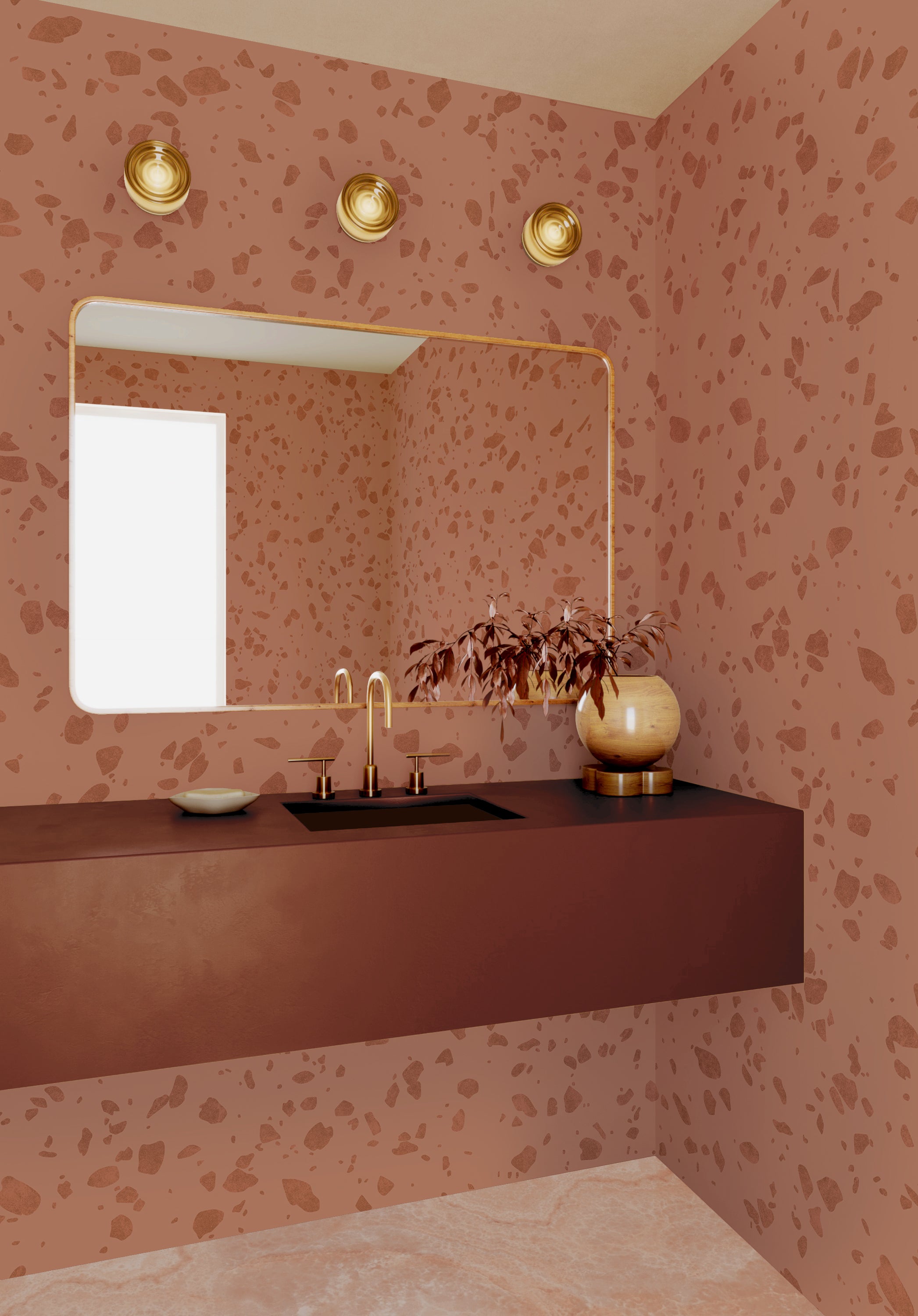 Terrazzo II© Wallpaper in Adobe