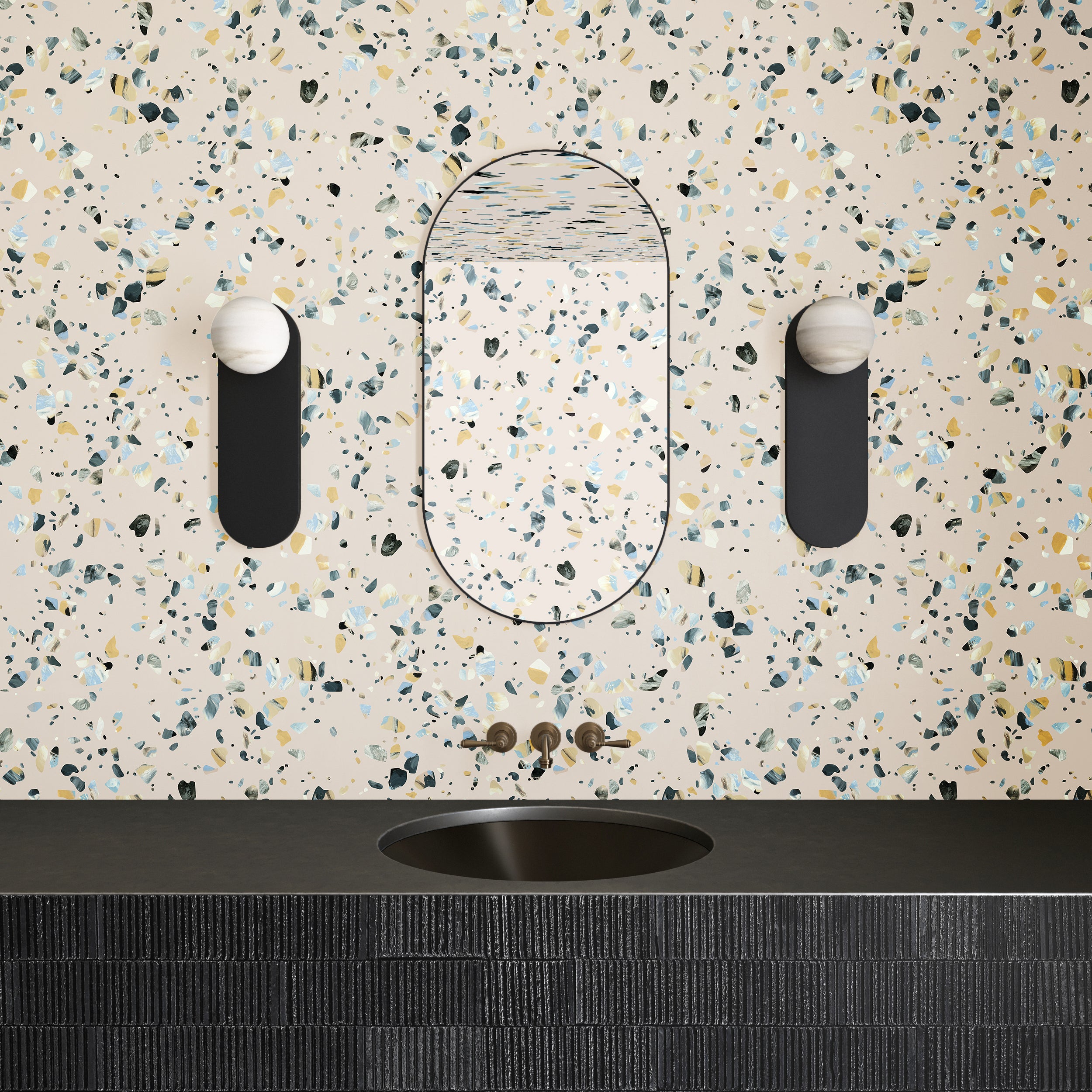 Terrazzo II© Wallpaper in Hyde