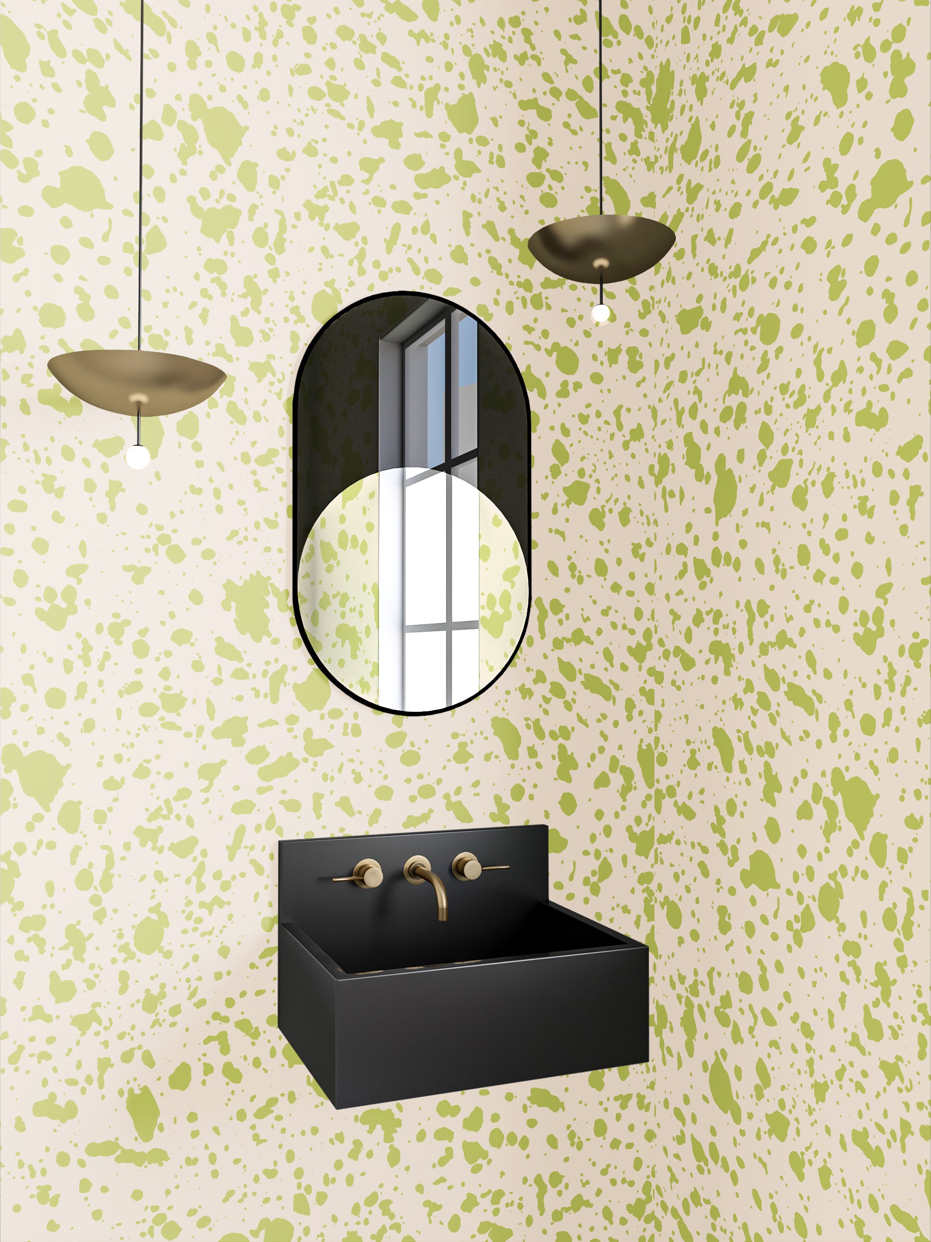 Appaloosa© Mural Wallpaper in Clover