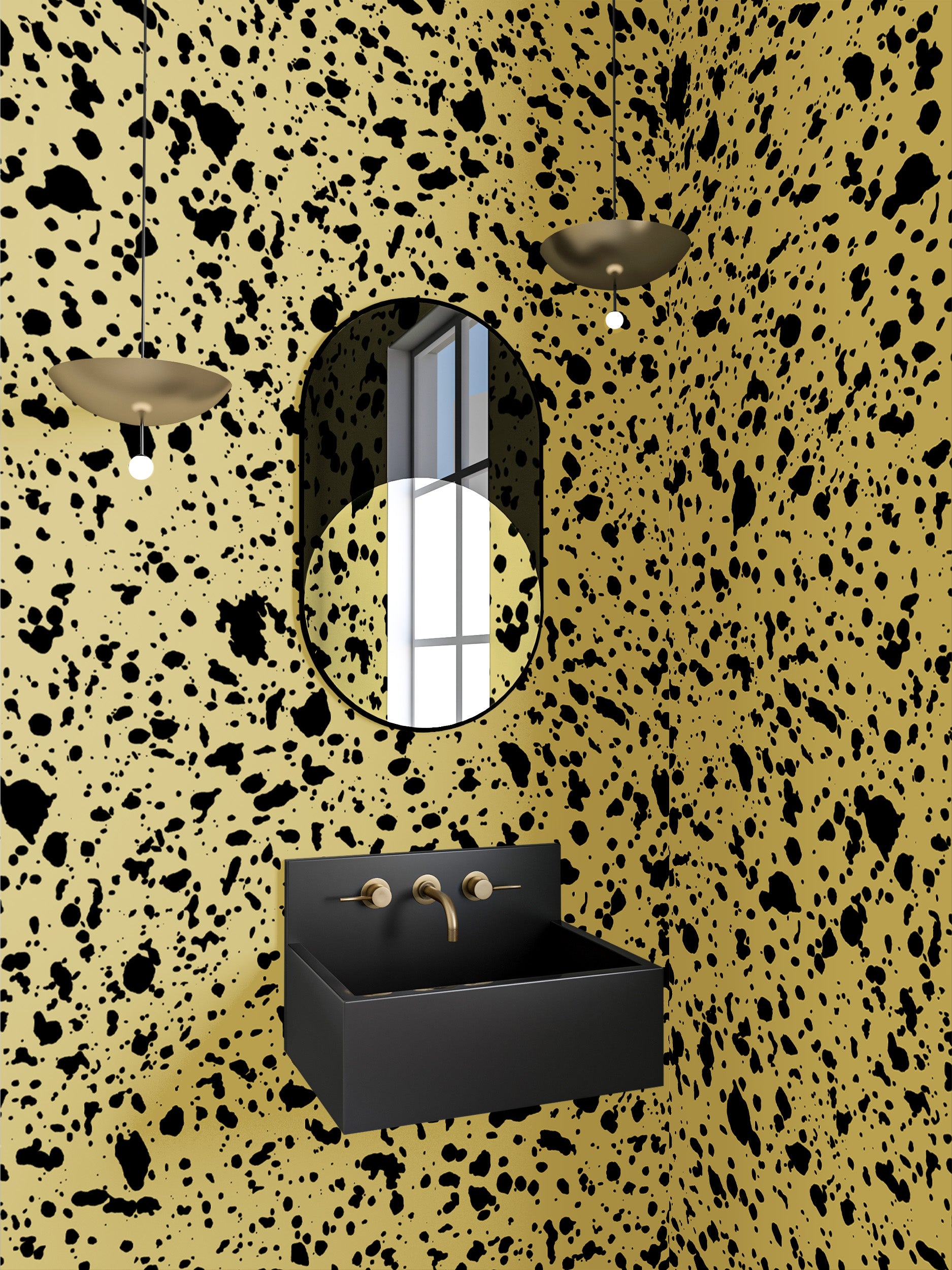Appaloosa© Mural Wallpaper in Gold Rush