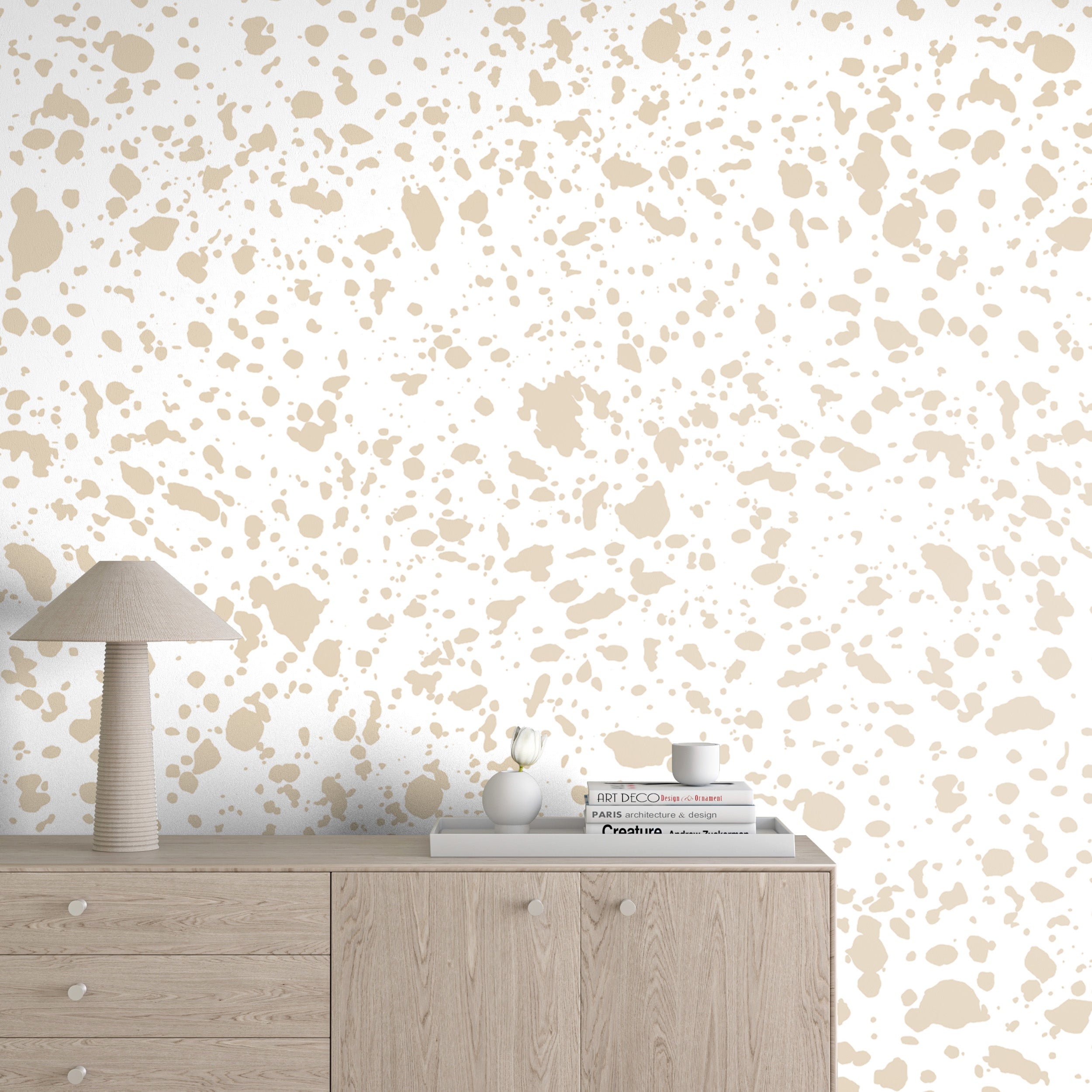 Appaloosa© Mural Wallpaper in Sand