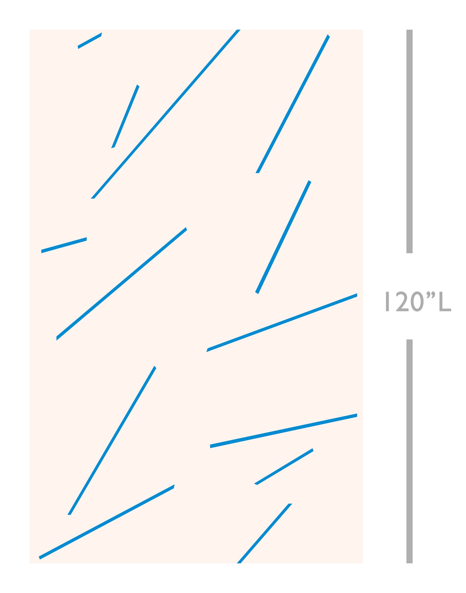 Bang Dem Sticks© Wallpaper in Electric Blue