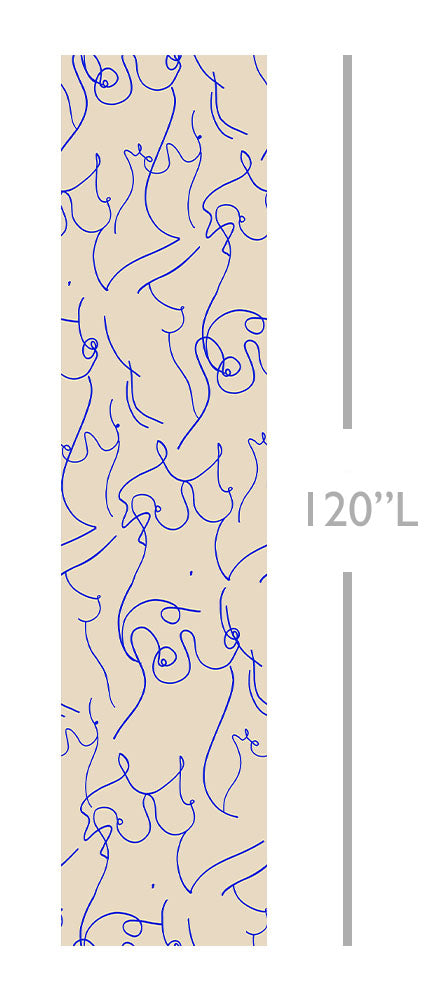 Bosom© Wallpaper in Cobalt