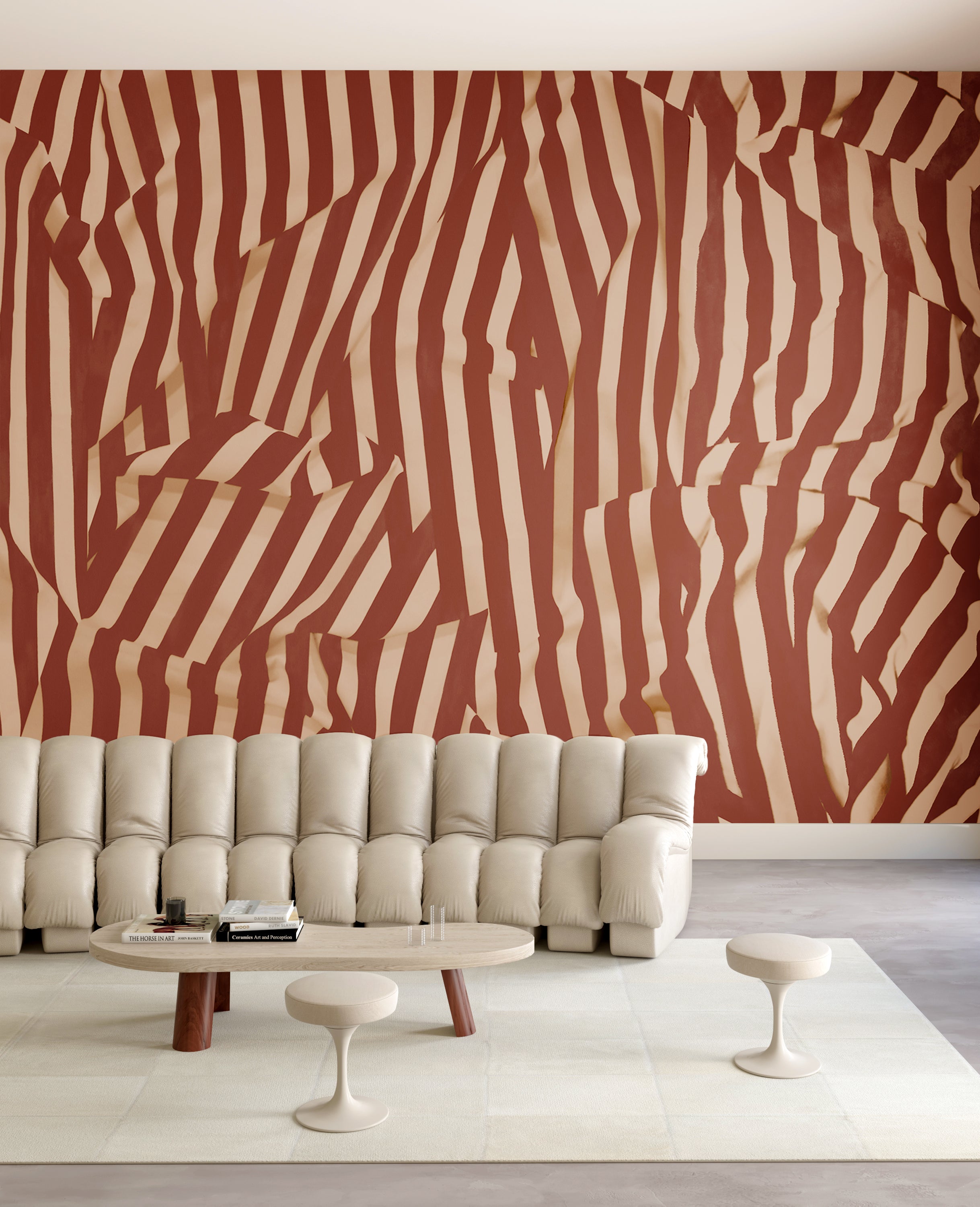 Carnival© Mural Wallpaper in Adobe