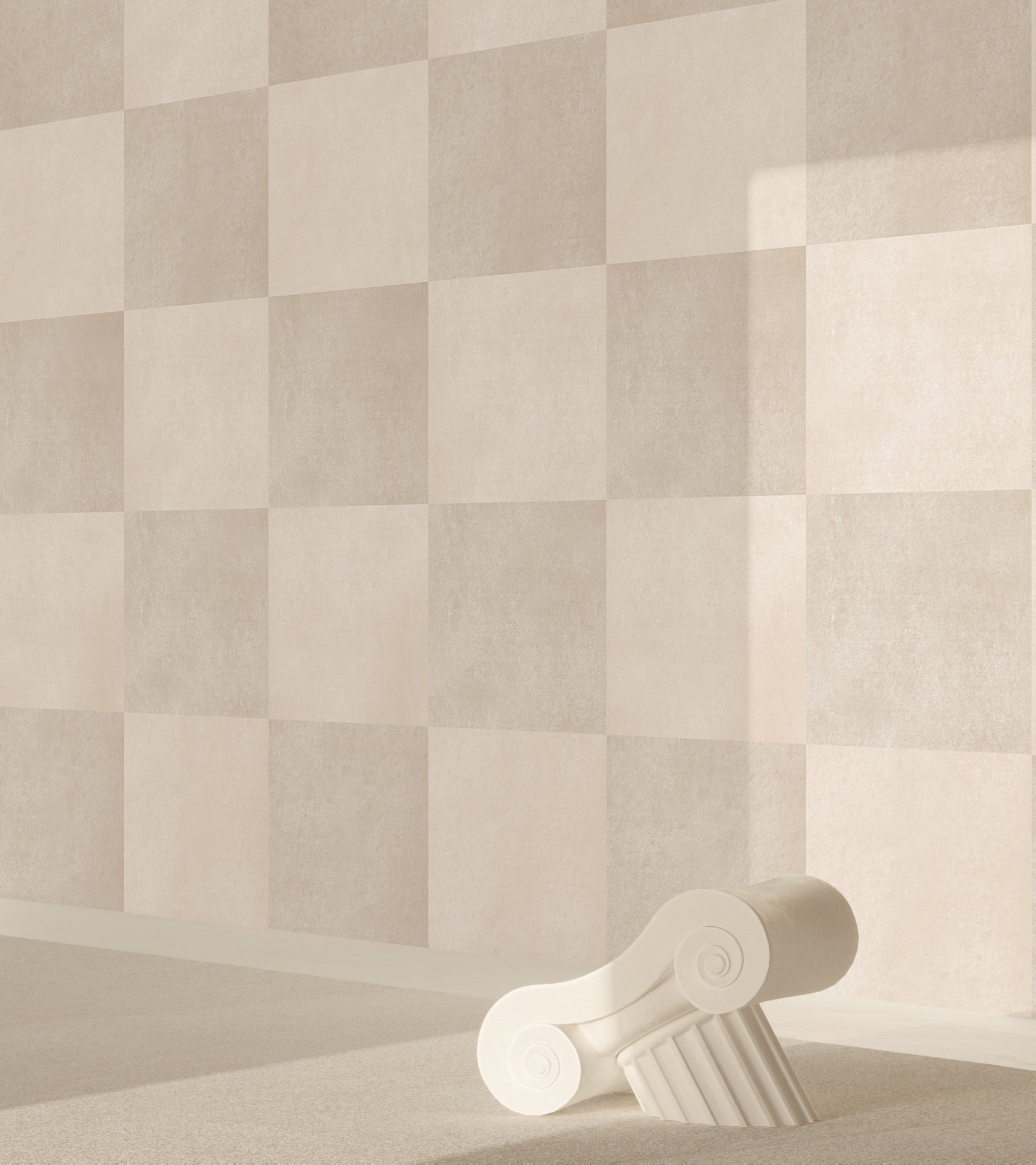 Checkmate© Wallpaper in bone