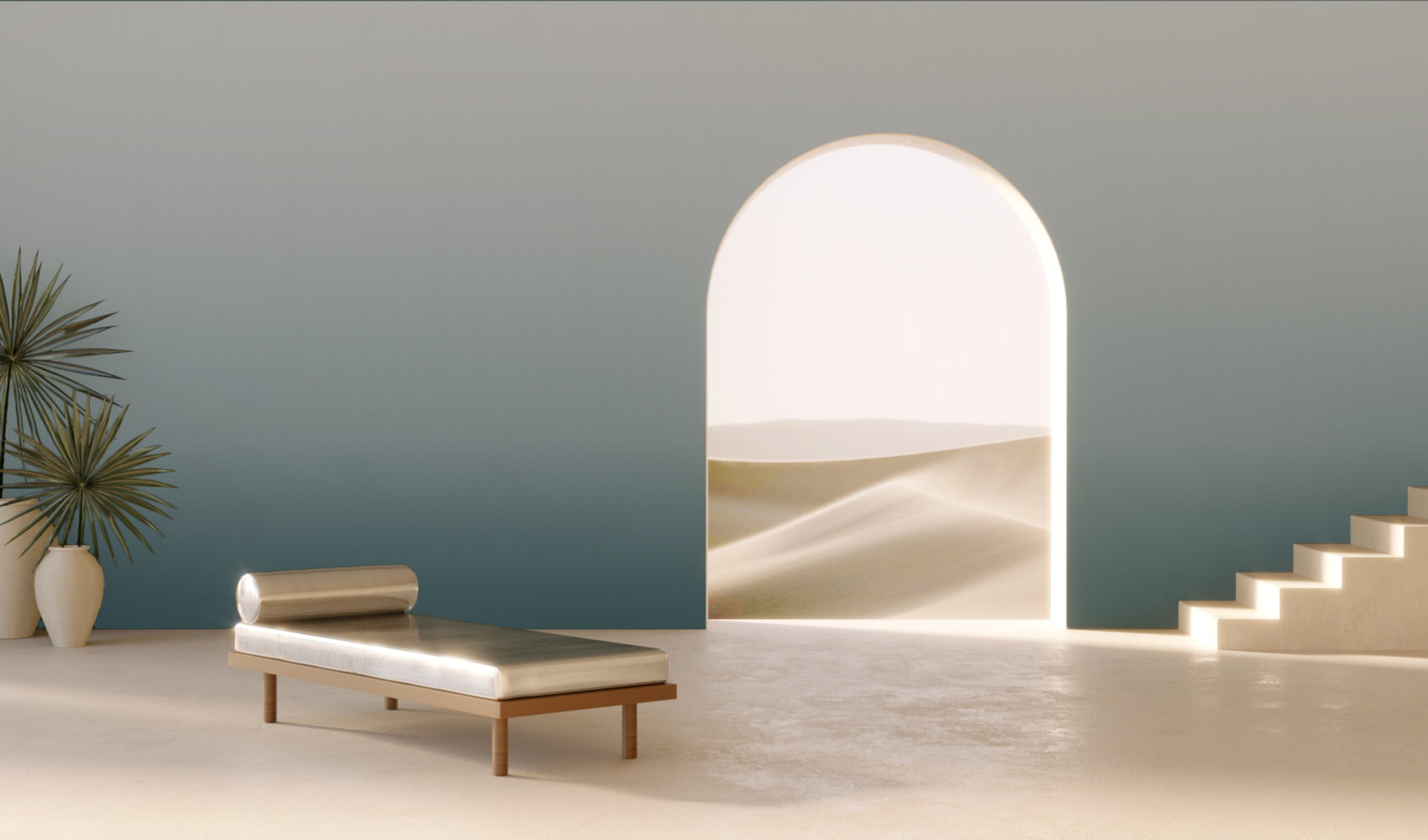 The Evaporate© Wallpaper in thunder in a lounge area from drop it MODERN.