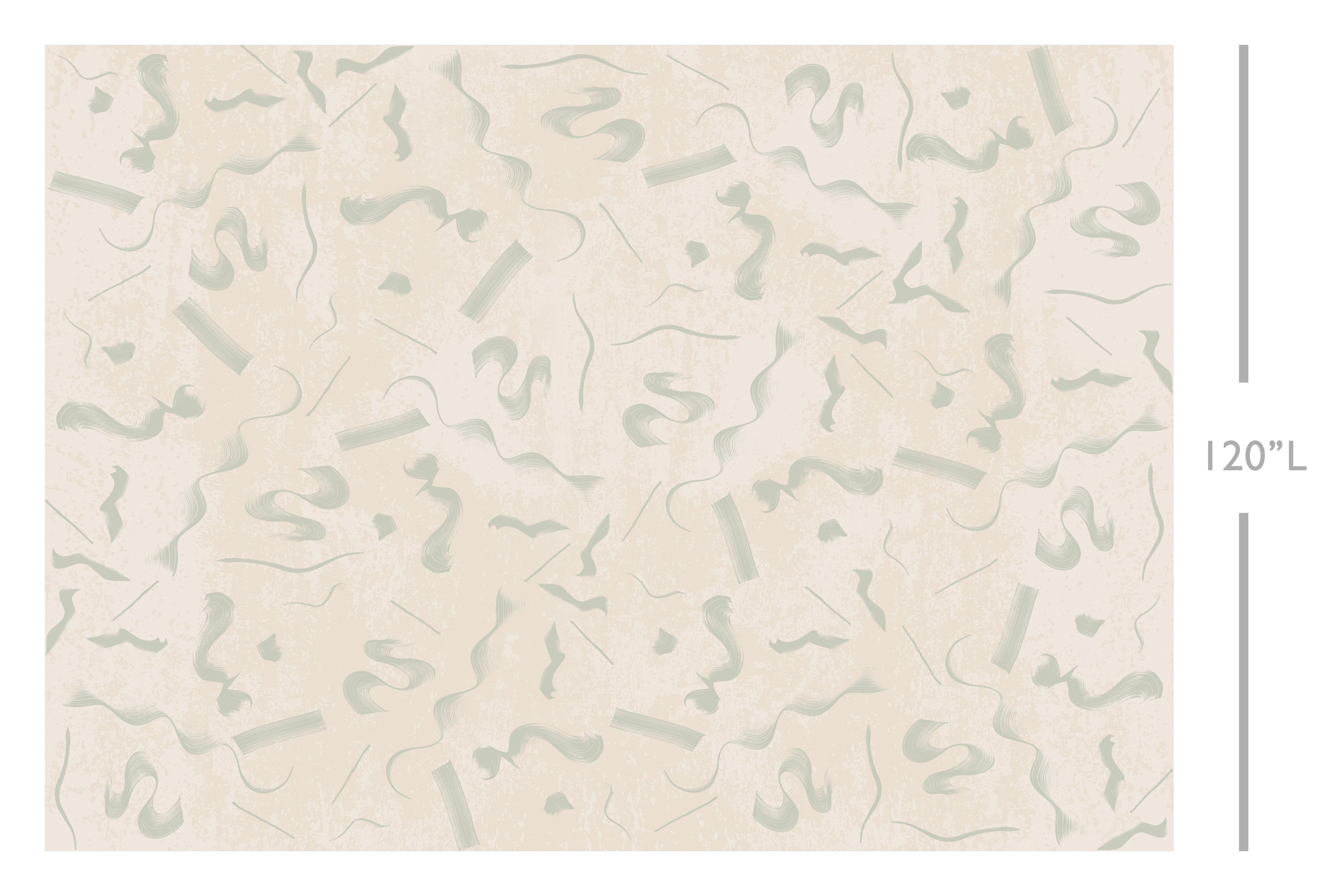 The Fusilli© Wallpaper in succulent template from drop it MODERN.
