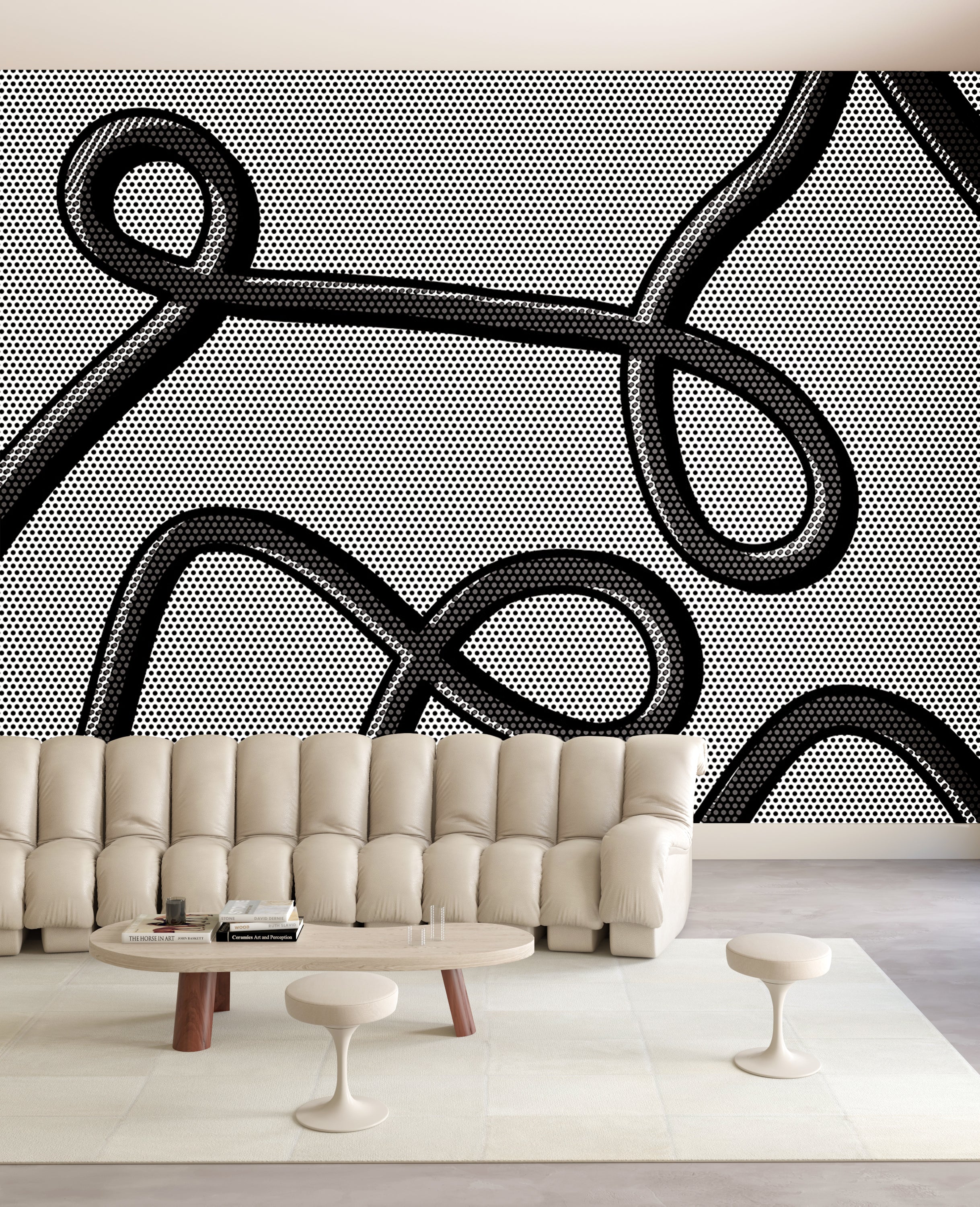 McFly© Mural Wallpaper in Black