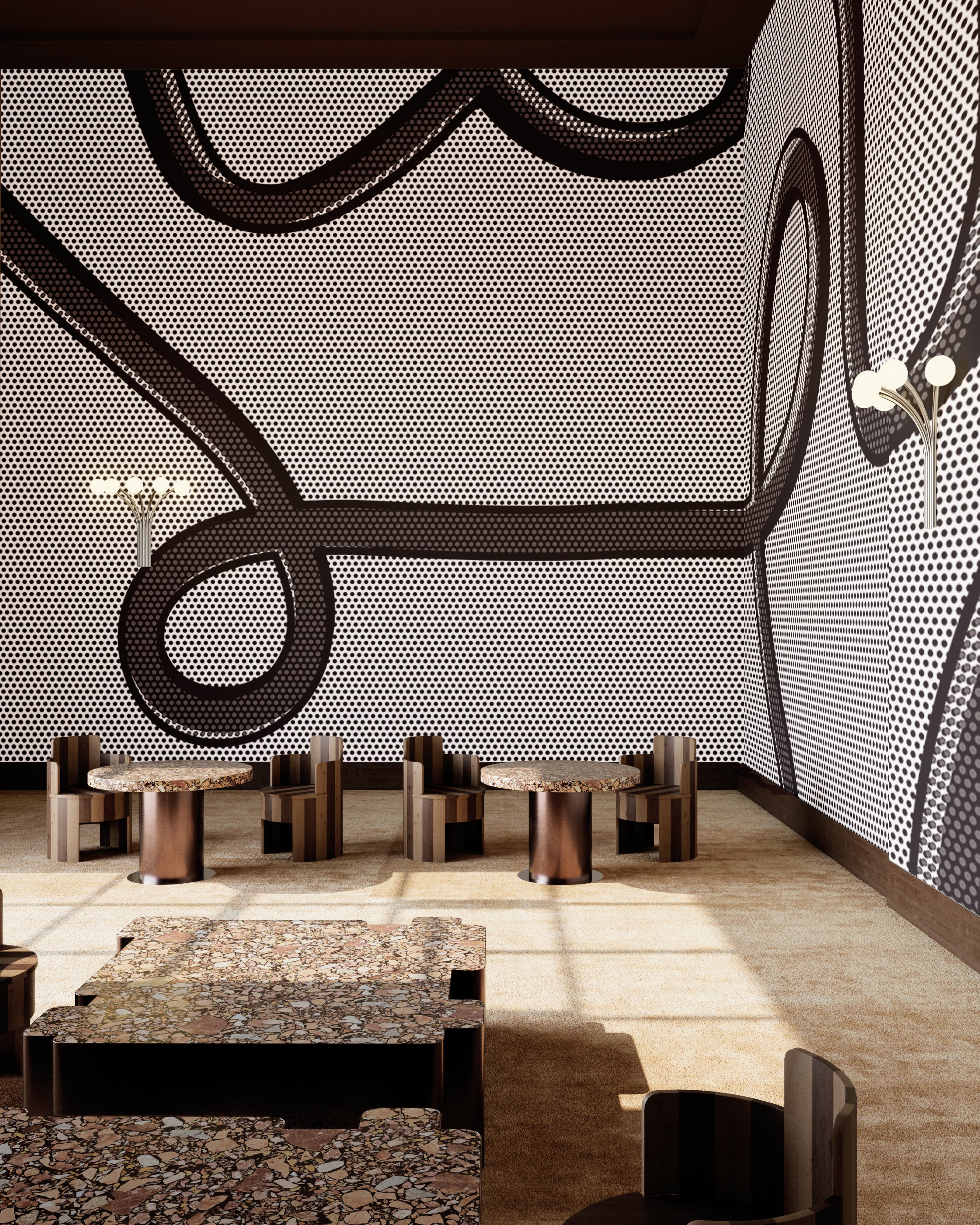 McFly© Mural Wallpaper in Black
