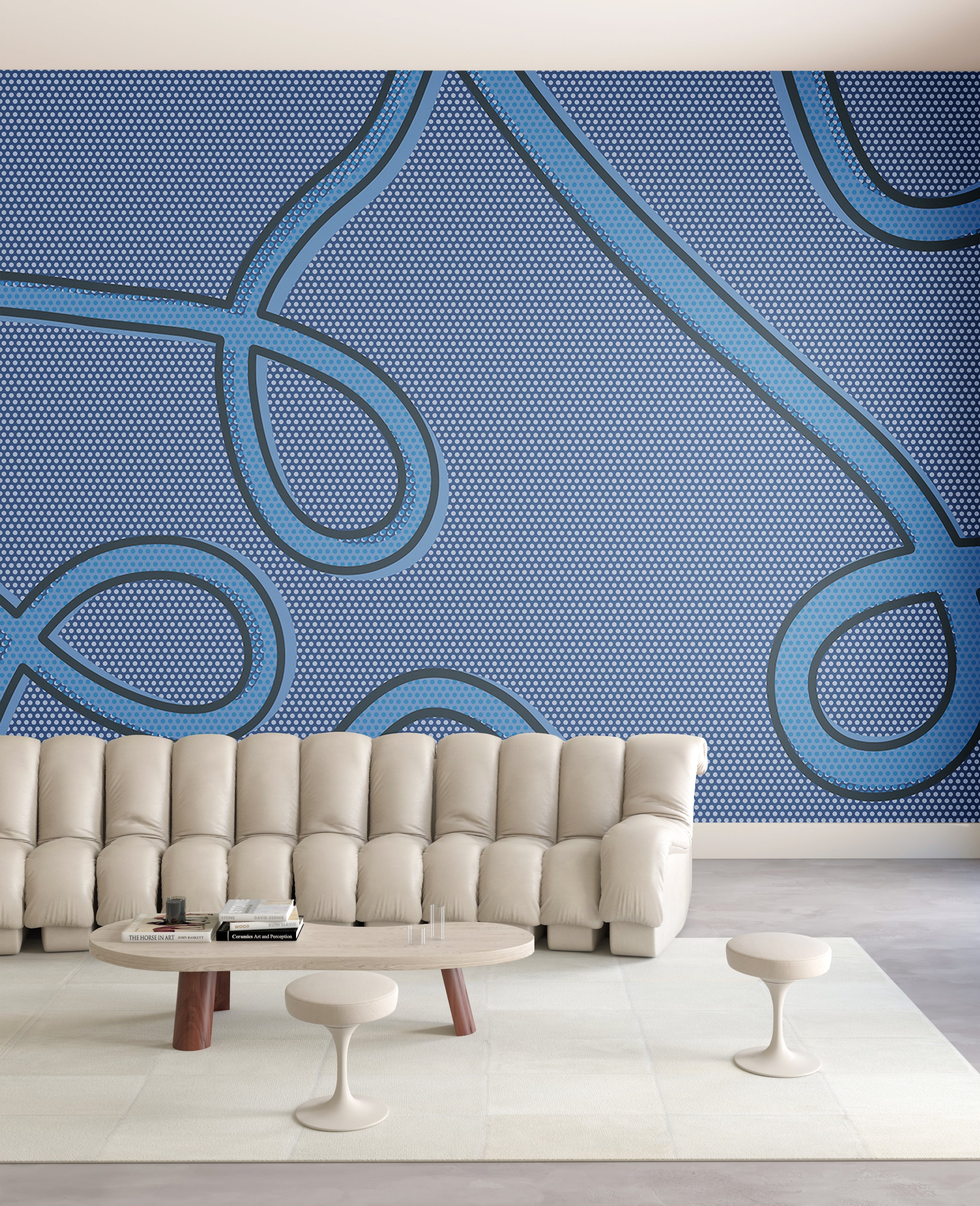 McFly© Mural Wallpaper in Denim