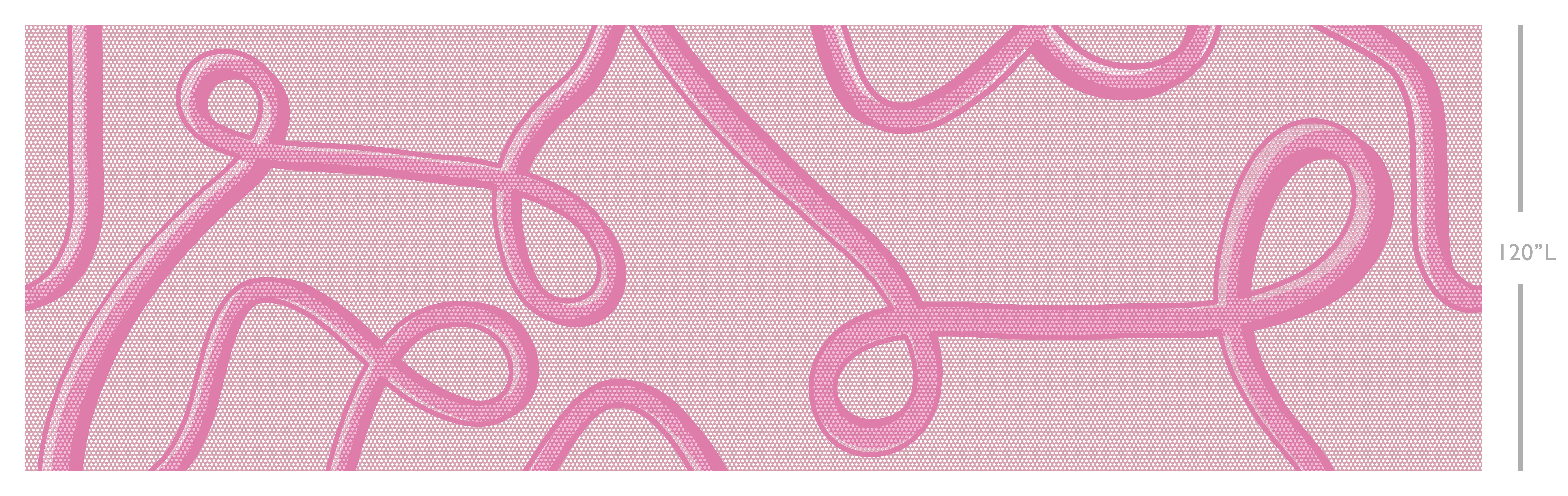McFly© Mural Wallpaper in Pretty in Pink