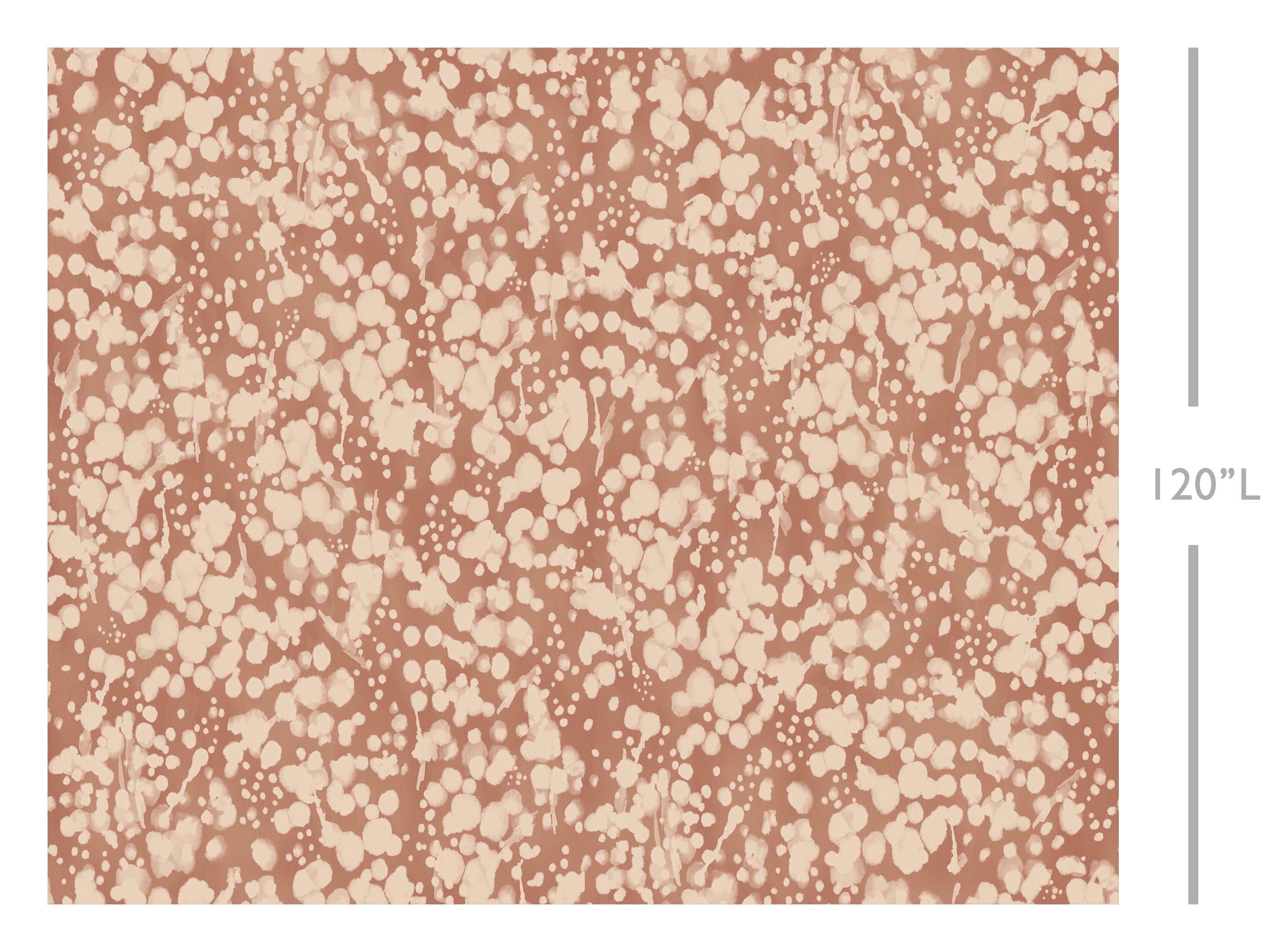 Midnight Oil© Wallpaper in Terracotta