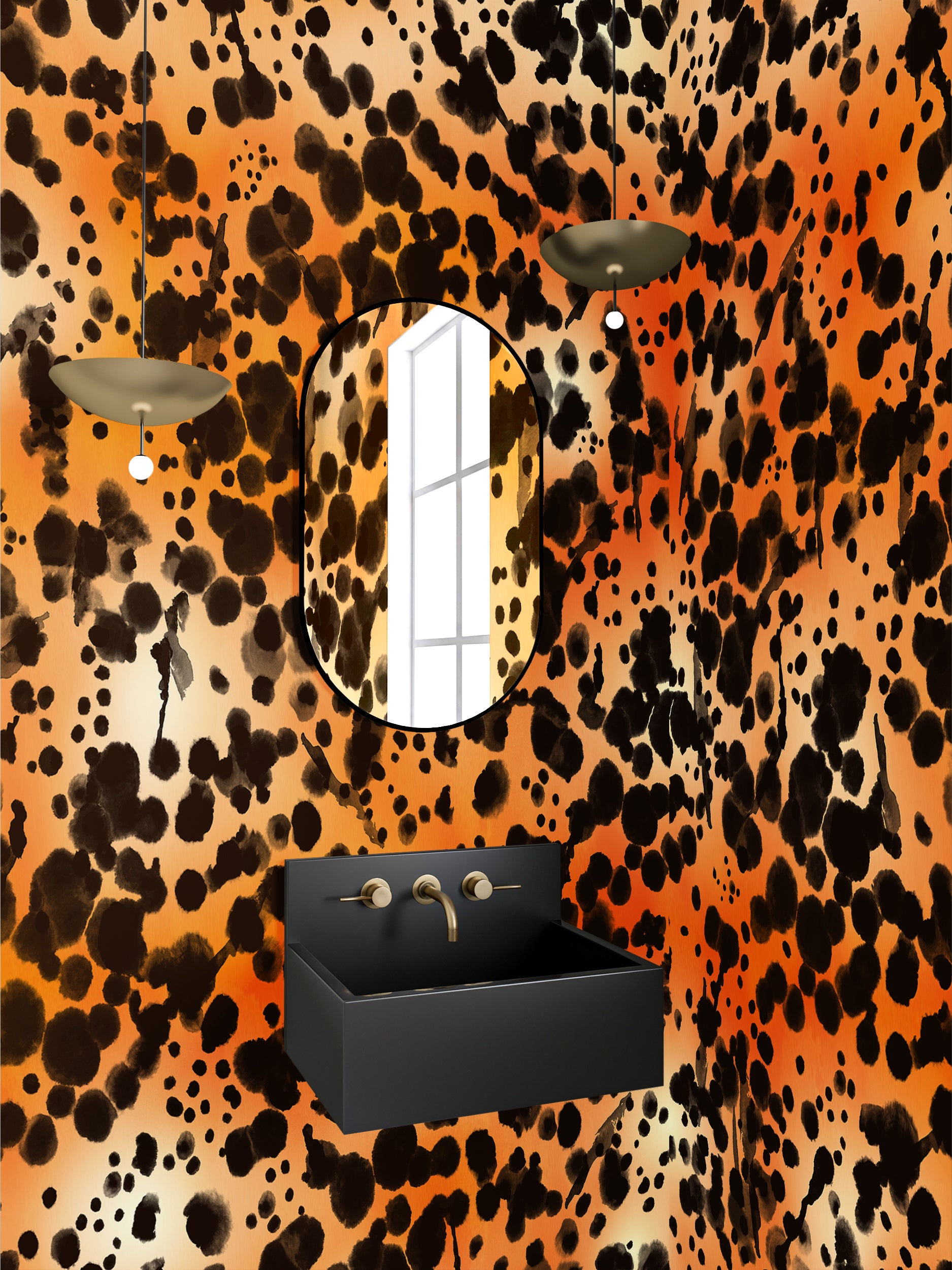 Midnight Oil© Wallpaper in Tiger