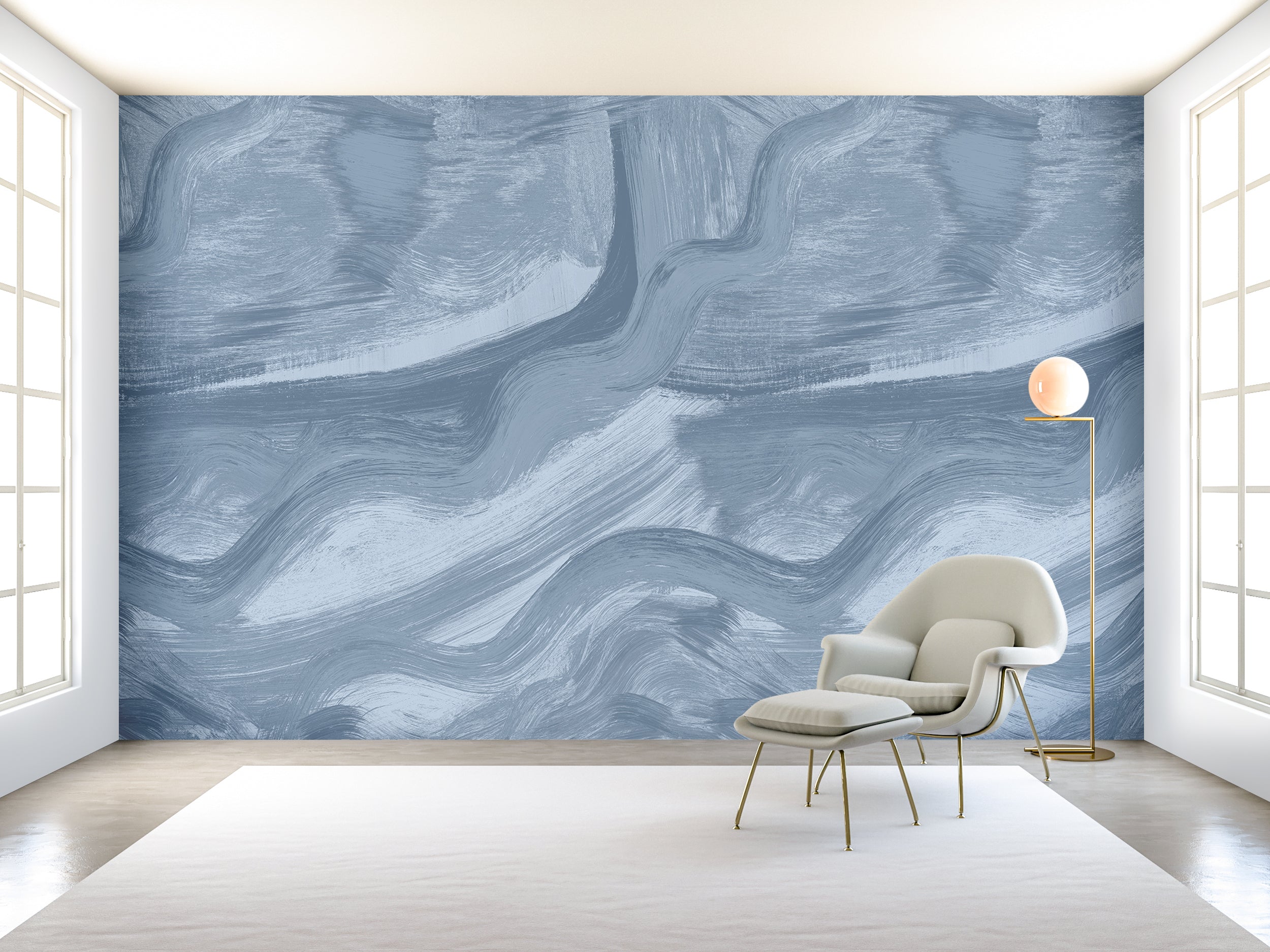 Modern Art© Mural Wallpaper in sky