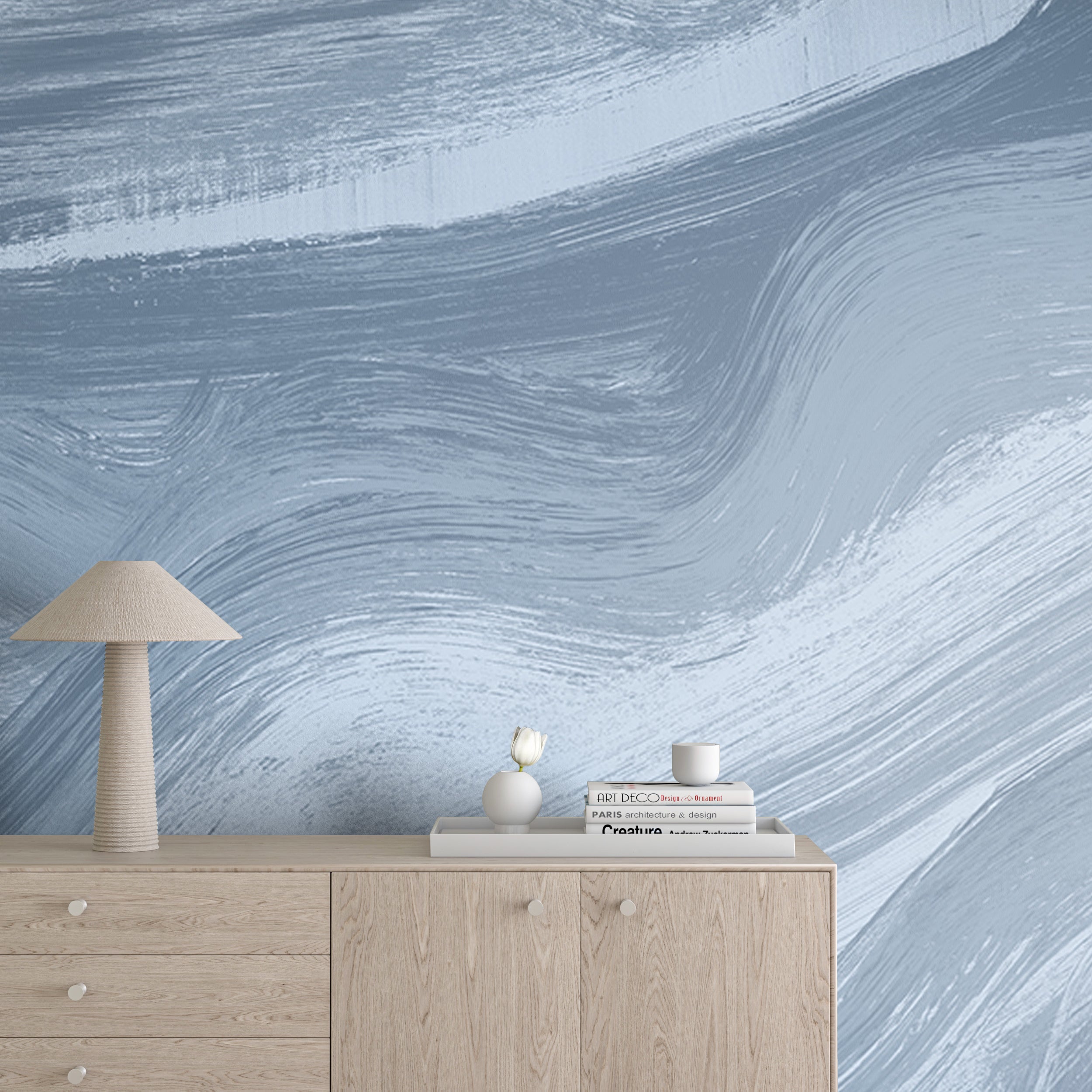 Modern Art© Mural Wallpaper in sky