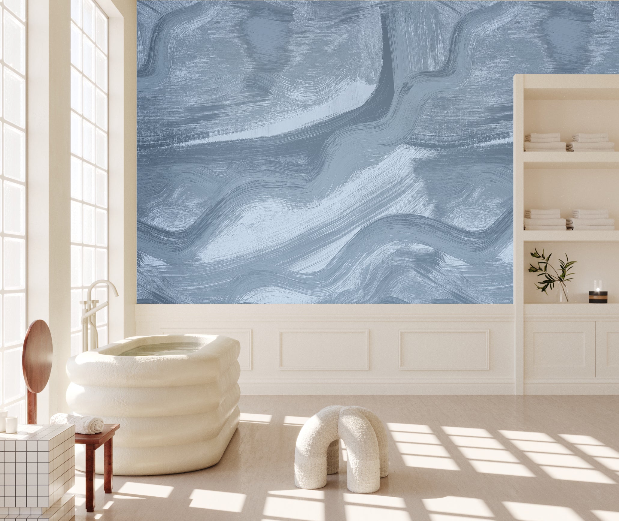 Modern Art© Mural Wallpaper in sky