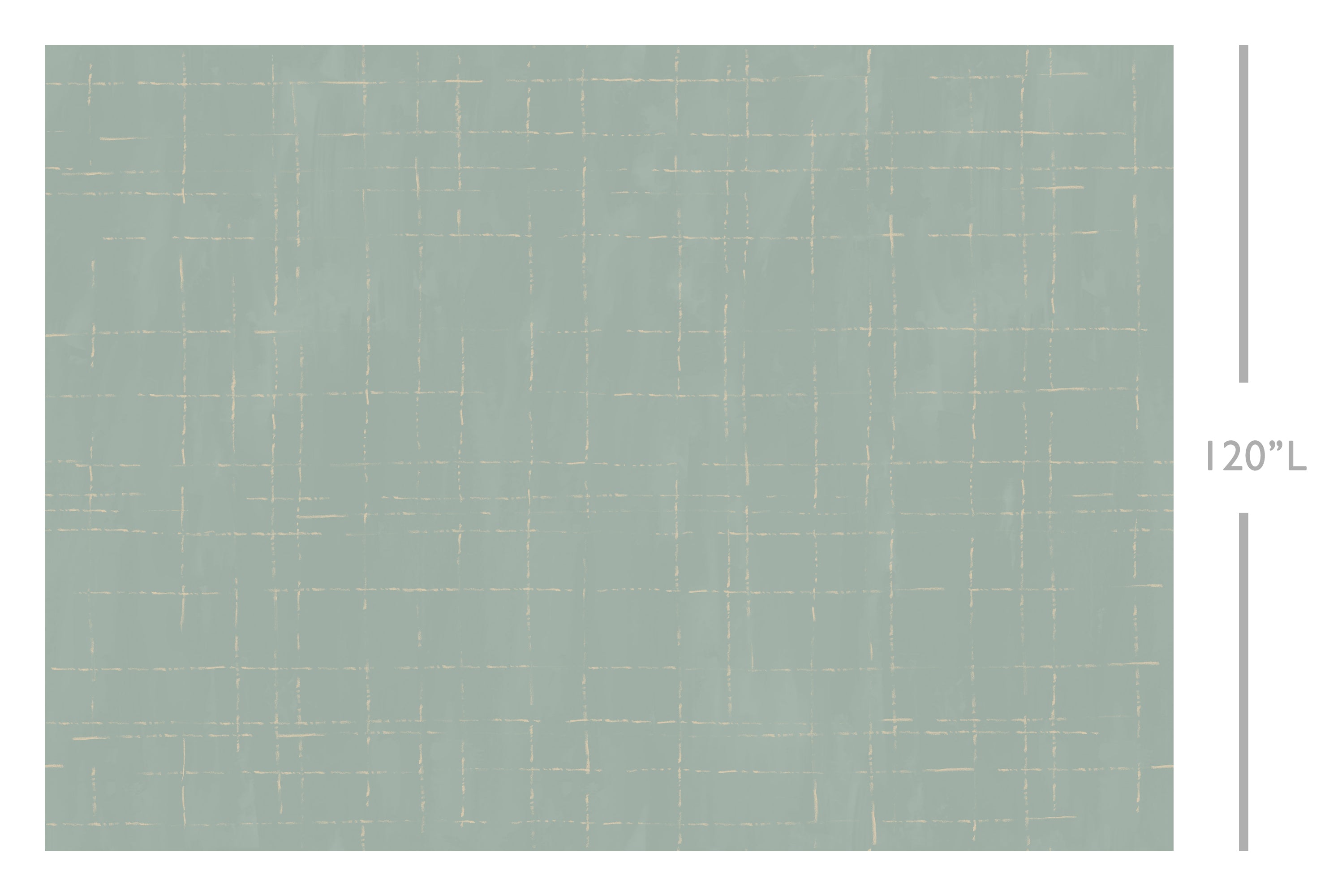 Stitch© Mural Wallpaper in teal