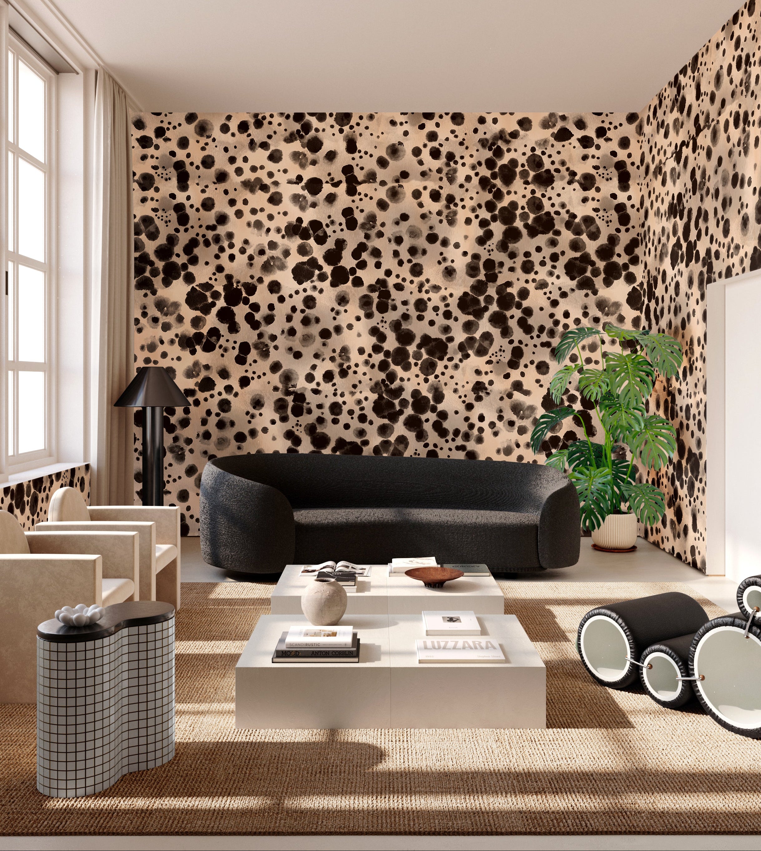 Sweet Spot© Wallpaper in Buff