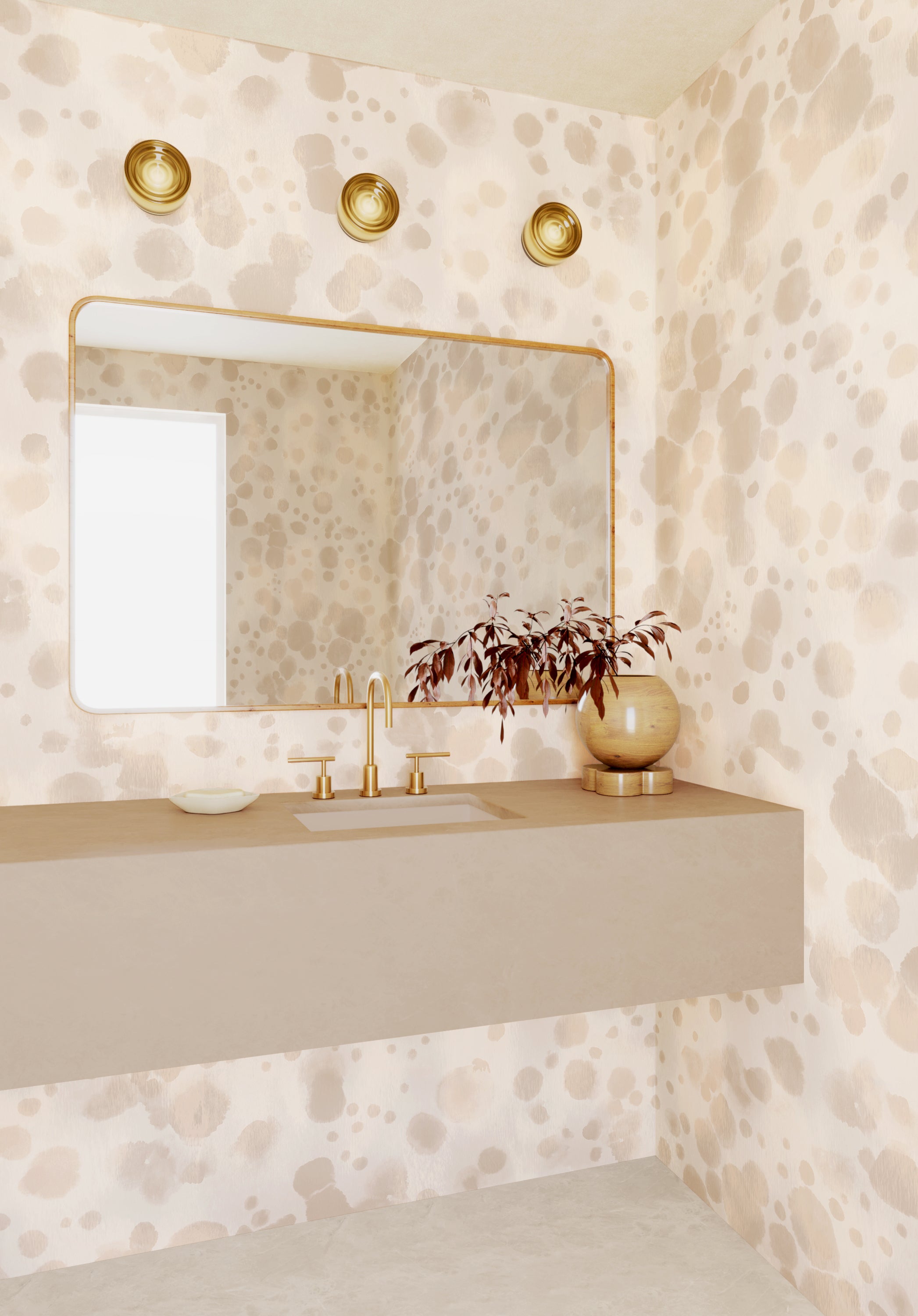 Sweet Spot© Wallpaper in Champagne