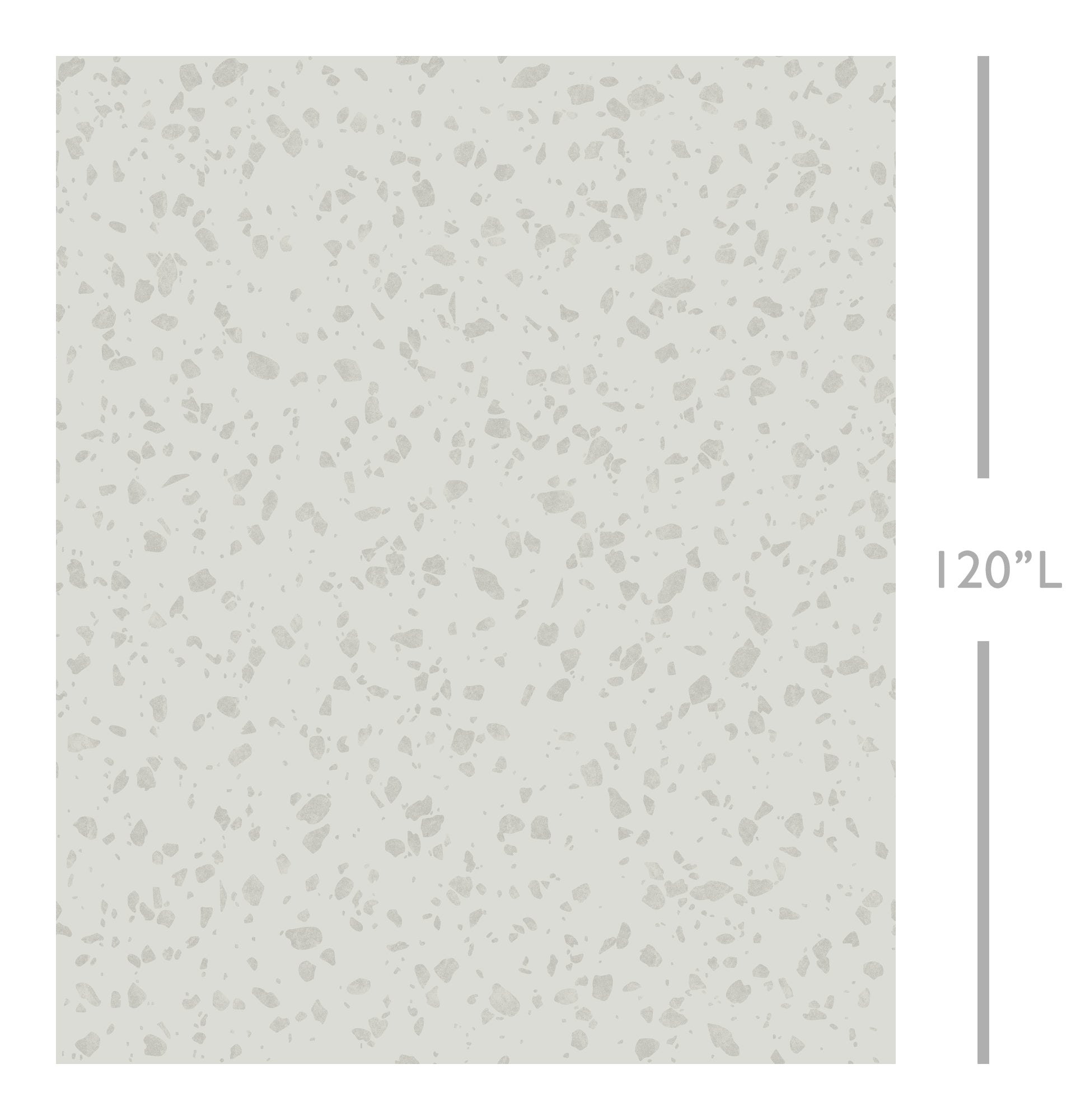 Terrazzo II© Wallpaper in Cobble