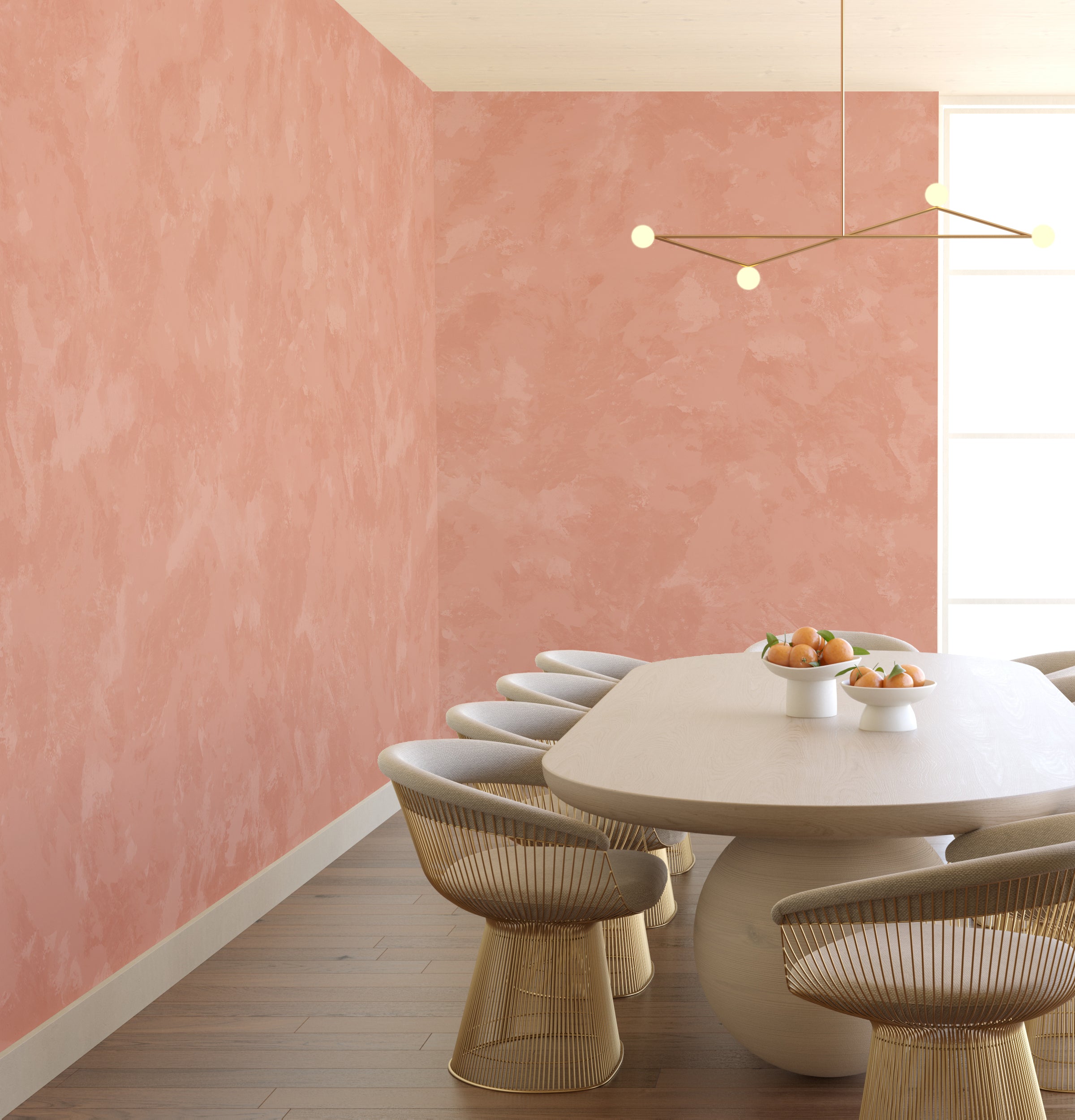 Venetian© Mural Wallpaper in Terracotta