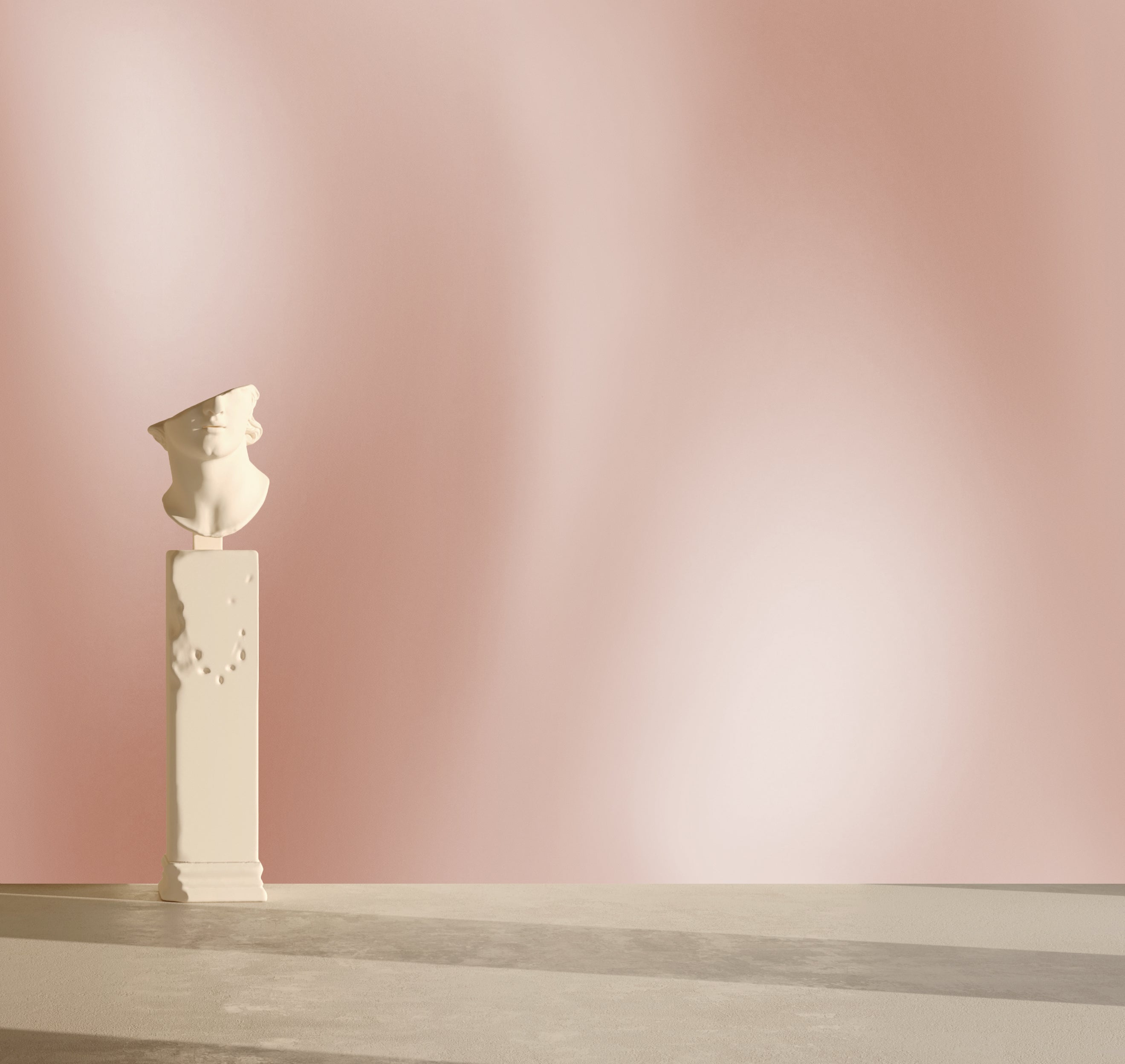 Waterfall© Wallpaper in peachy rose