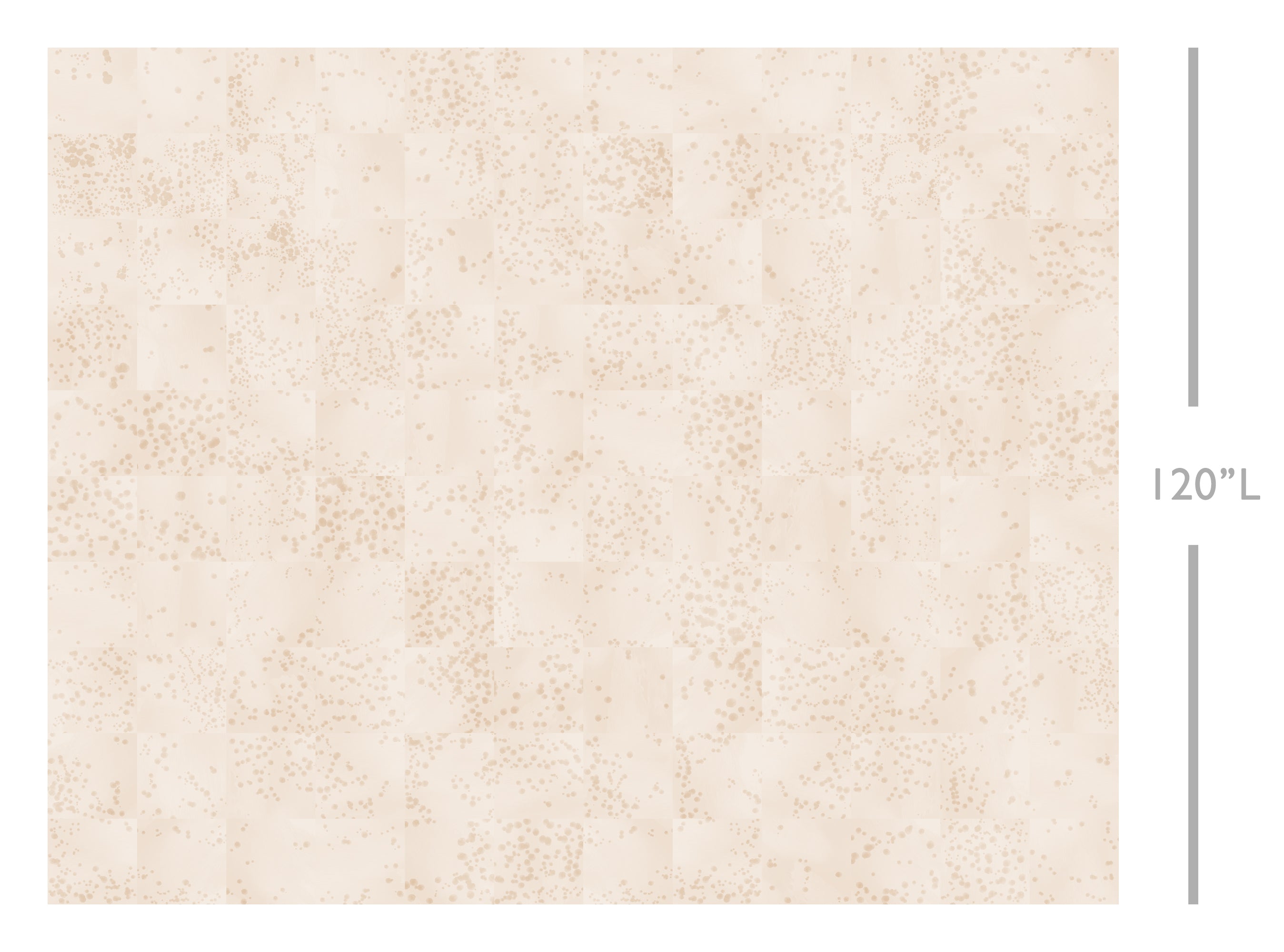 Wild Tile© Wallpaper in Champagne