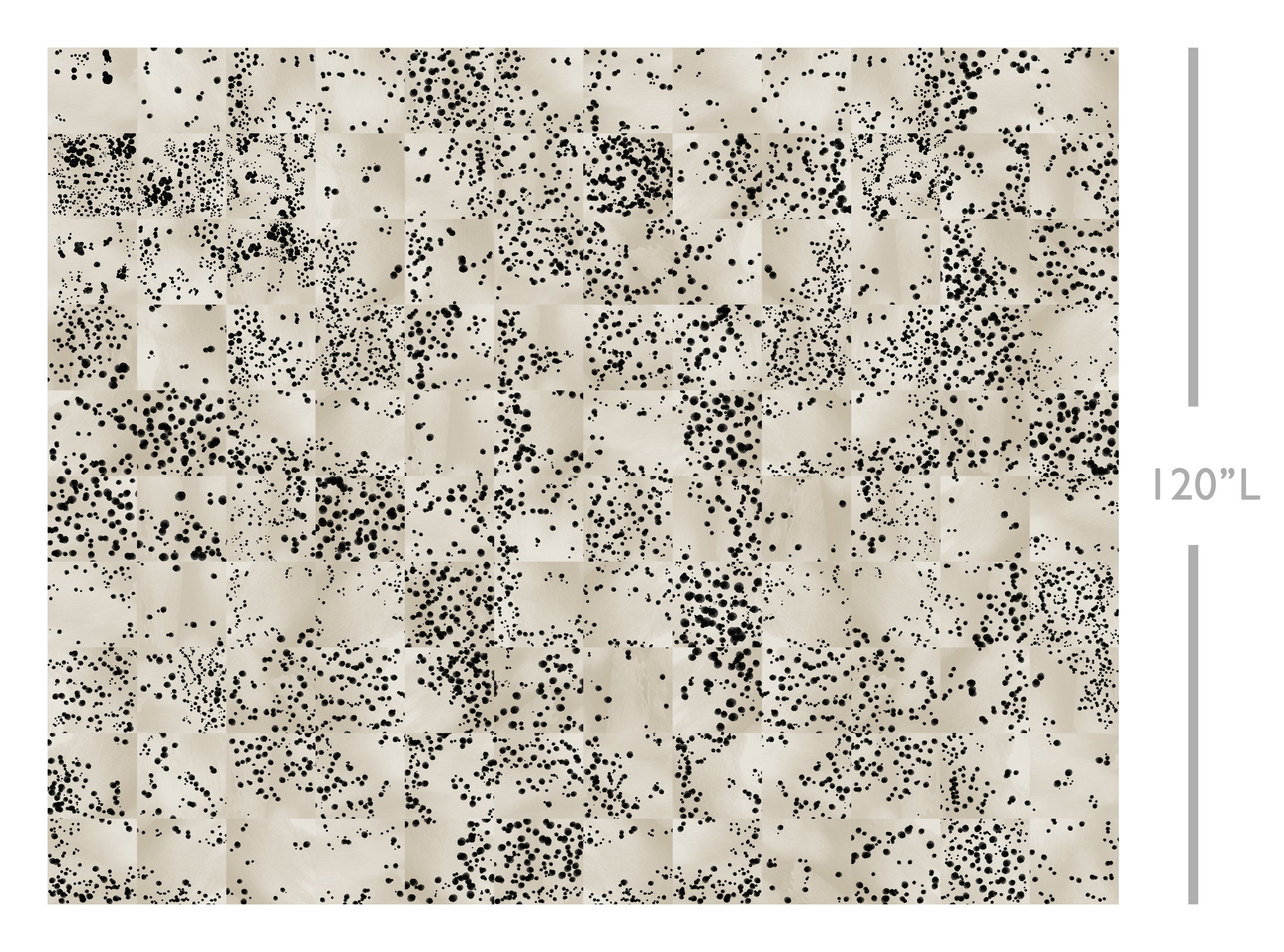 Wild Tile© Wallpaper in Domino