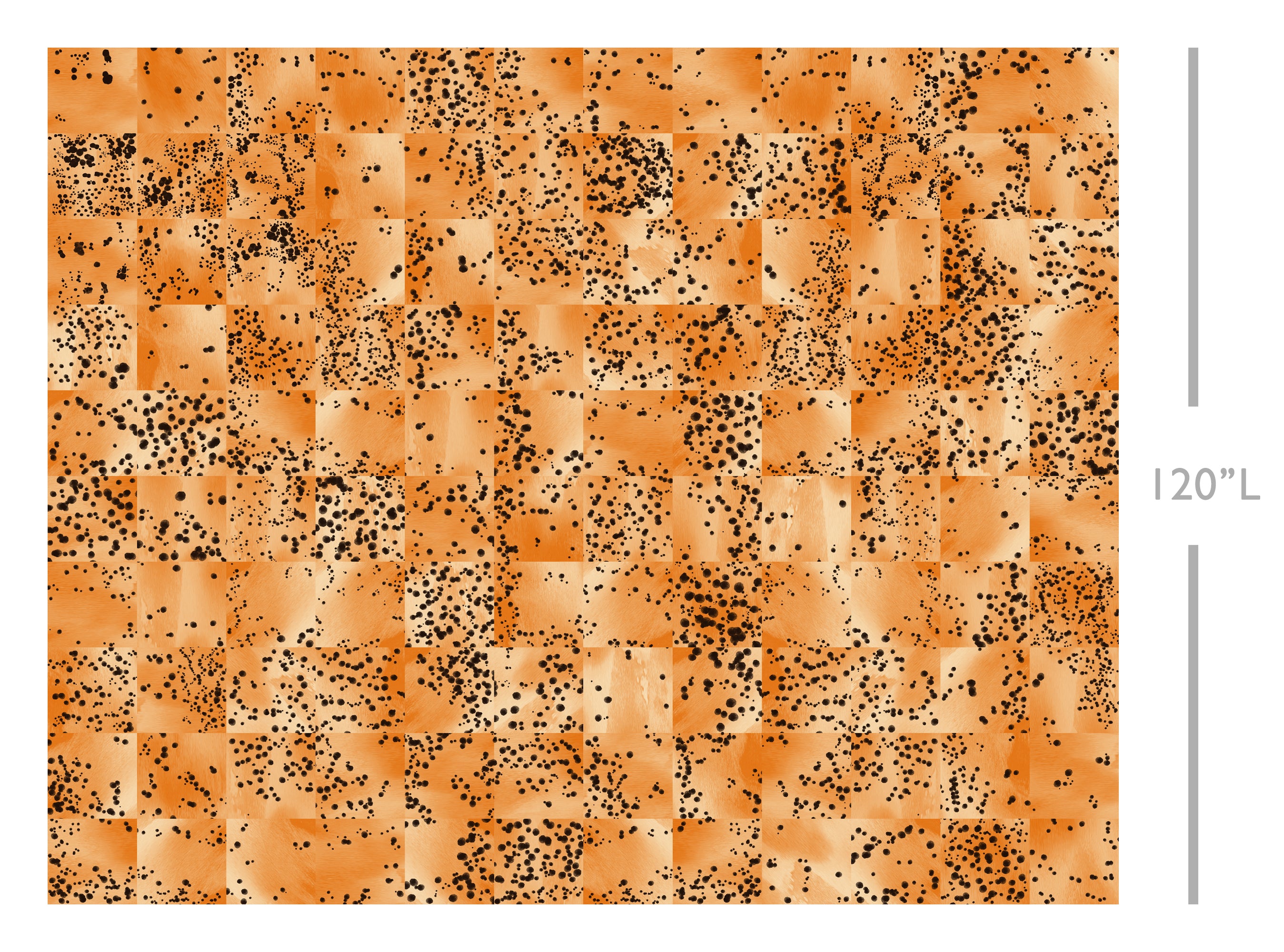 Wild Tile© Wallpaper in Tiger