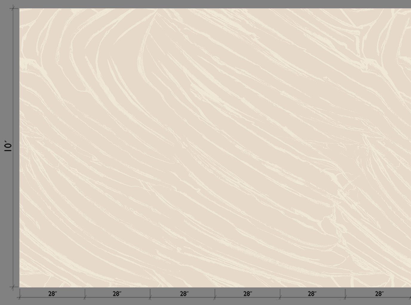 The Dune© Mural Wallpaper in sand from drop it MODERN.