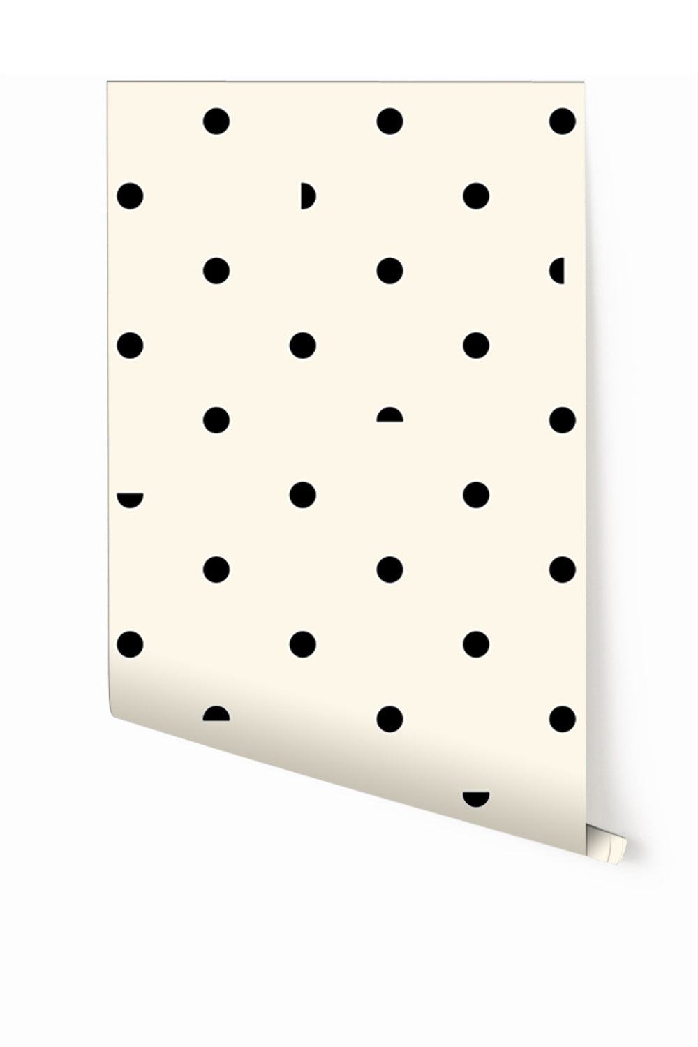 Pretty Woman© Wallpaper in Black + Cremé