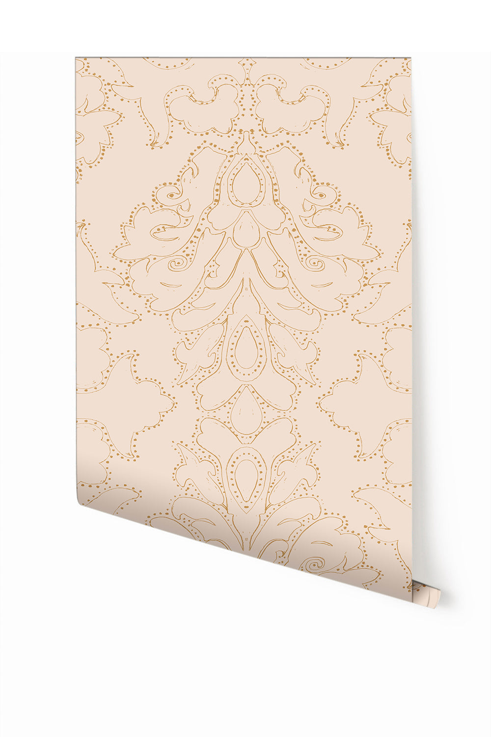 Western Damask© Wallpaper in Cob