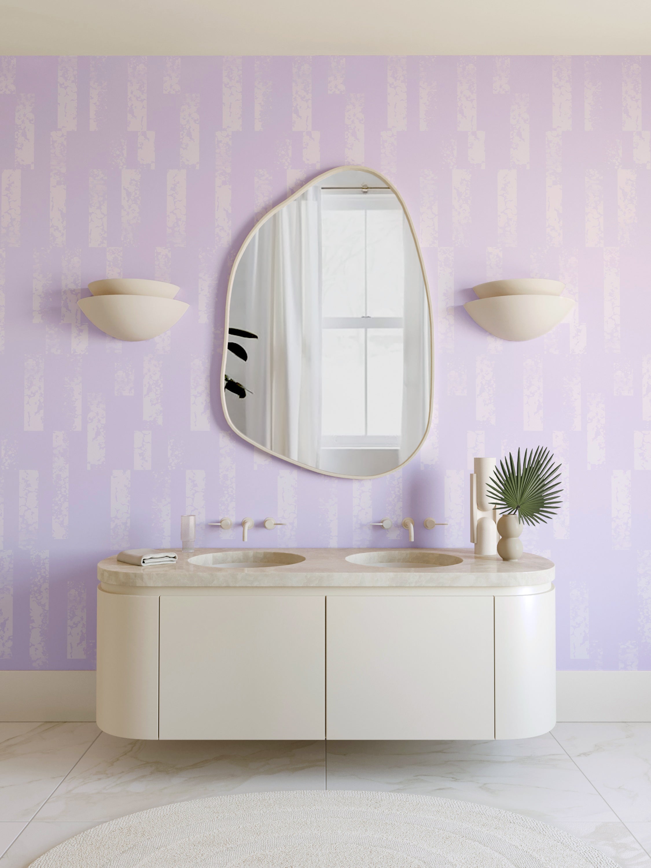 Corral© Wallpaper in Lilac