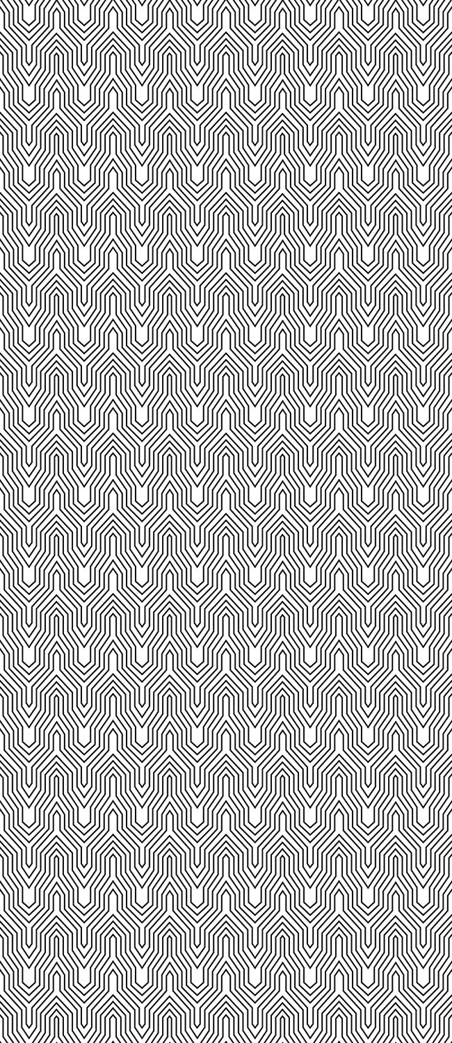 Gatsby© Wallpaper in Black + White