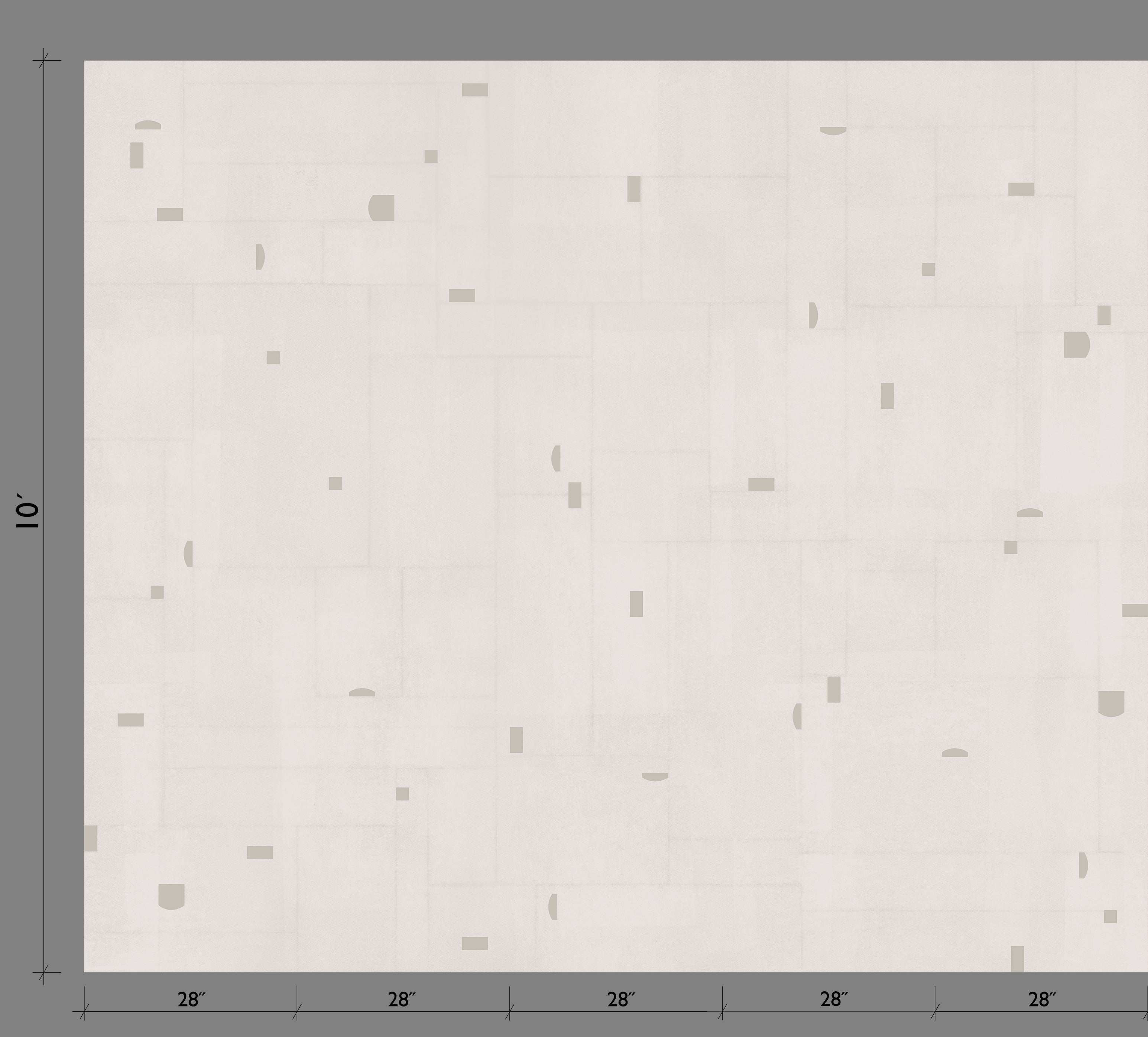 The Geometrico© Wallpaper in Acid Wash template from drop it MODERN.