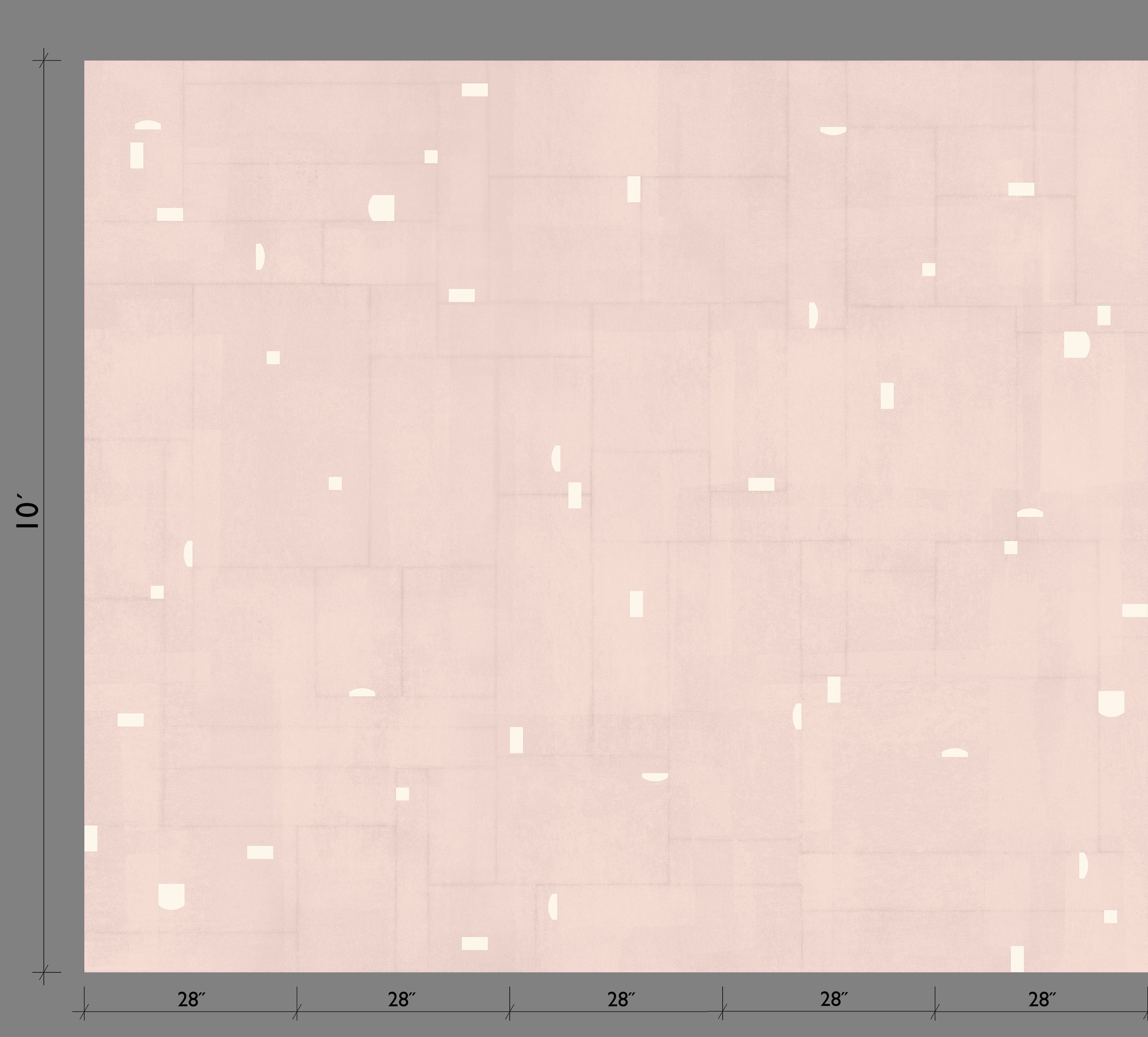 The Geometrico© Wallpaper in Moon Lady template from drop it MODERN
