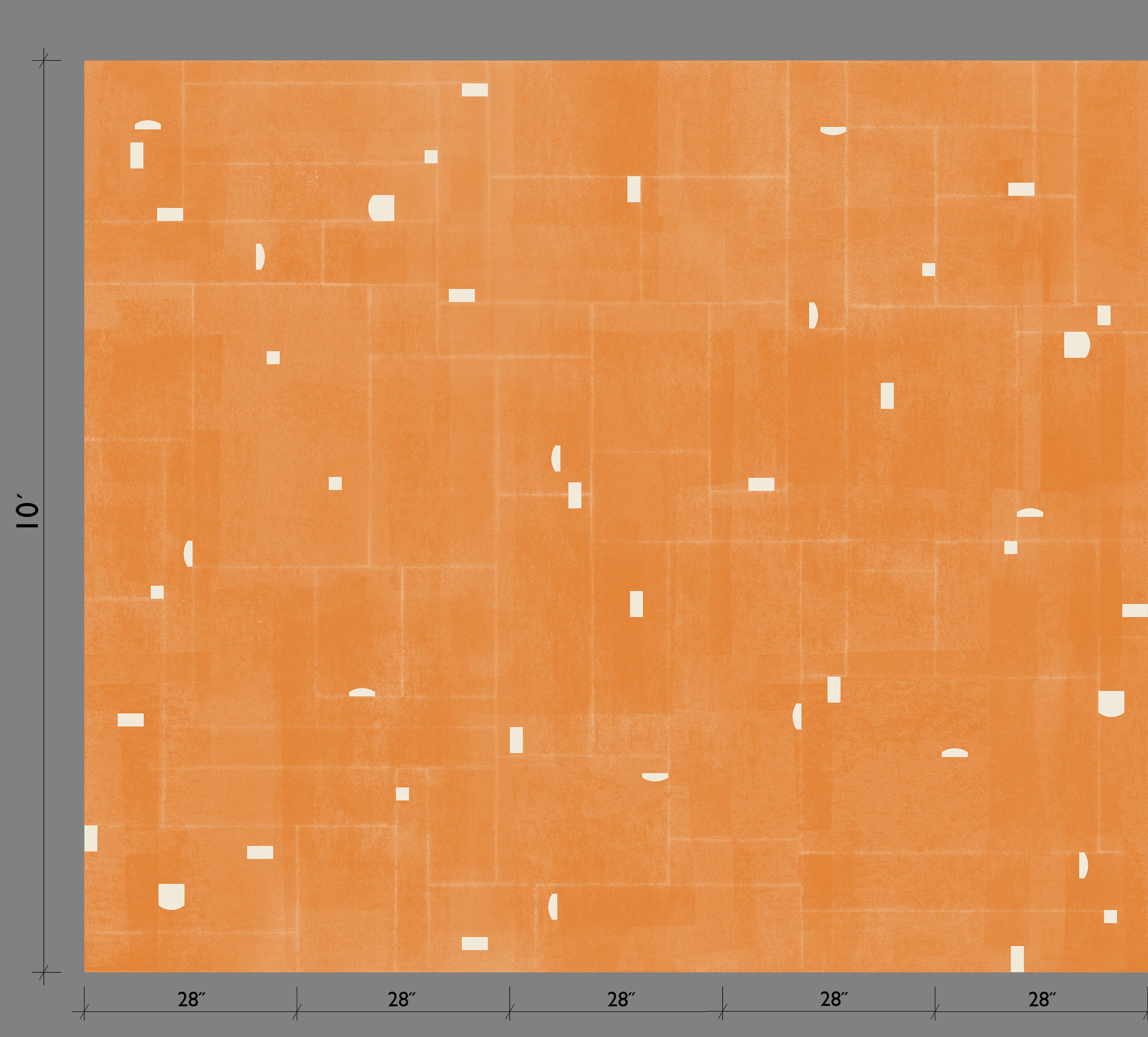 The Geometrico© Wallpaper in Crush template from drop it MODERN.