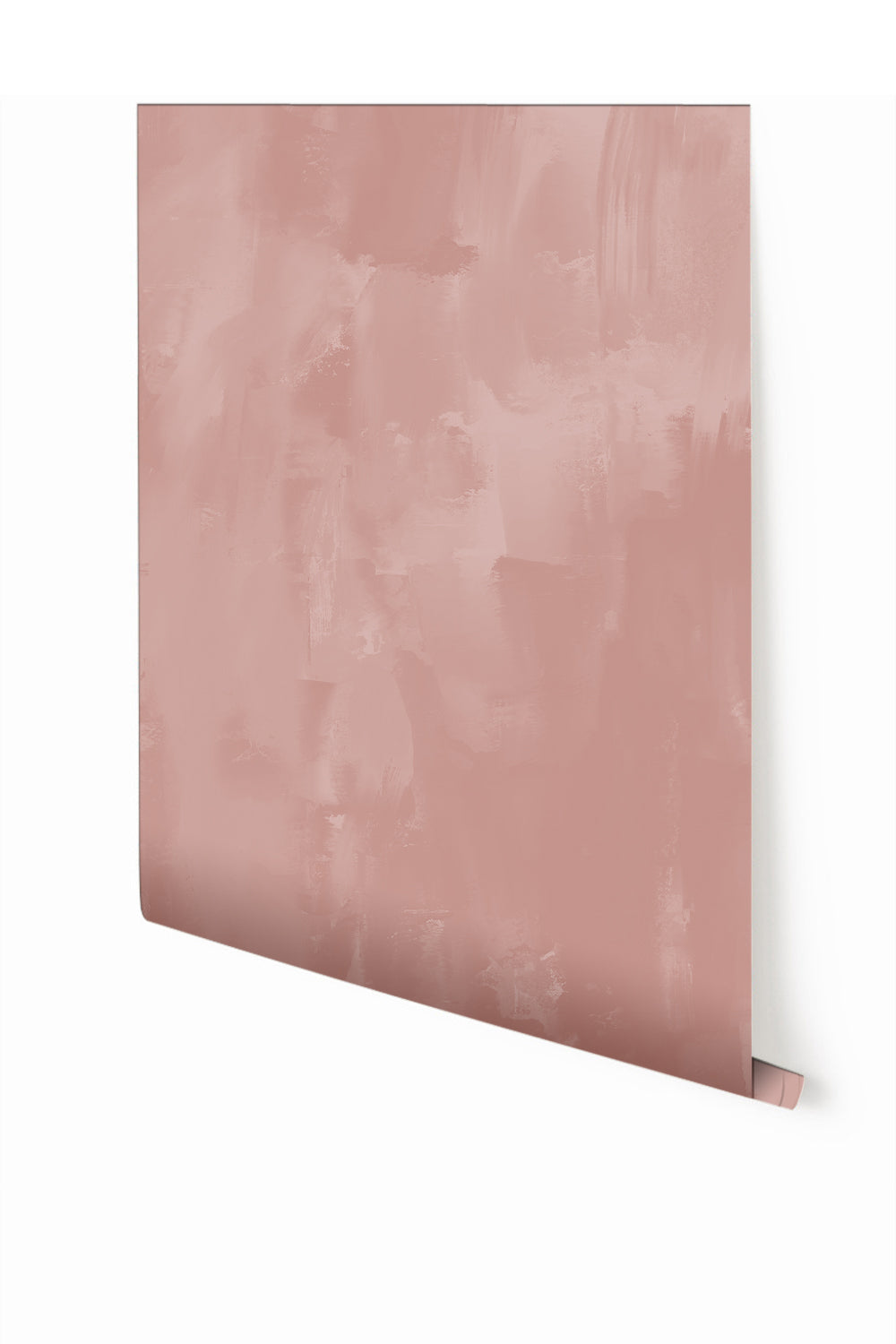 Rock Steady© Mural Wallpaper in Mauve