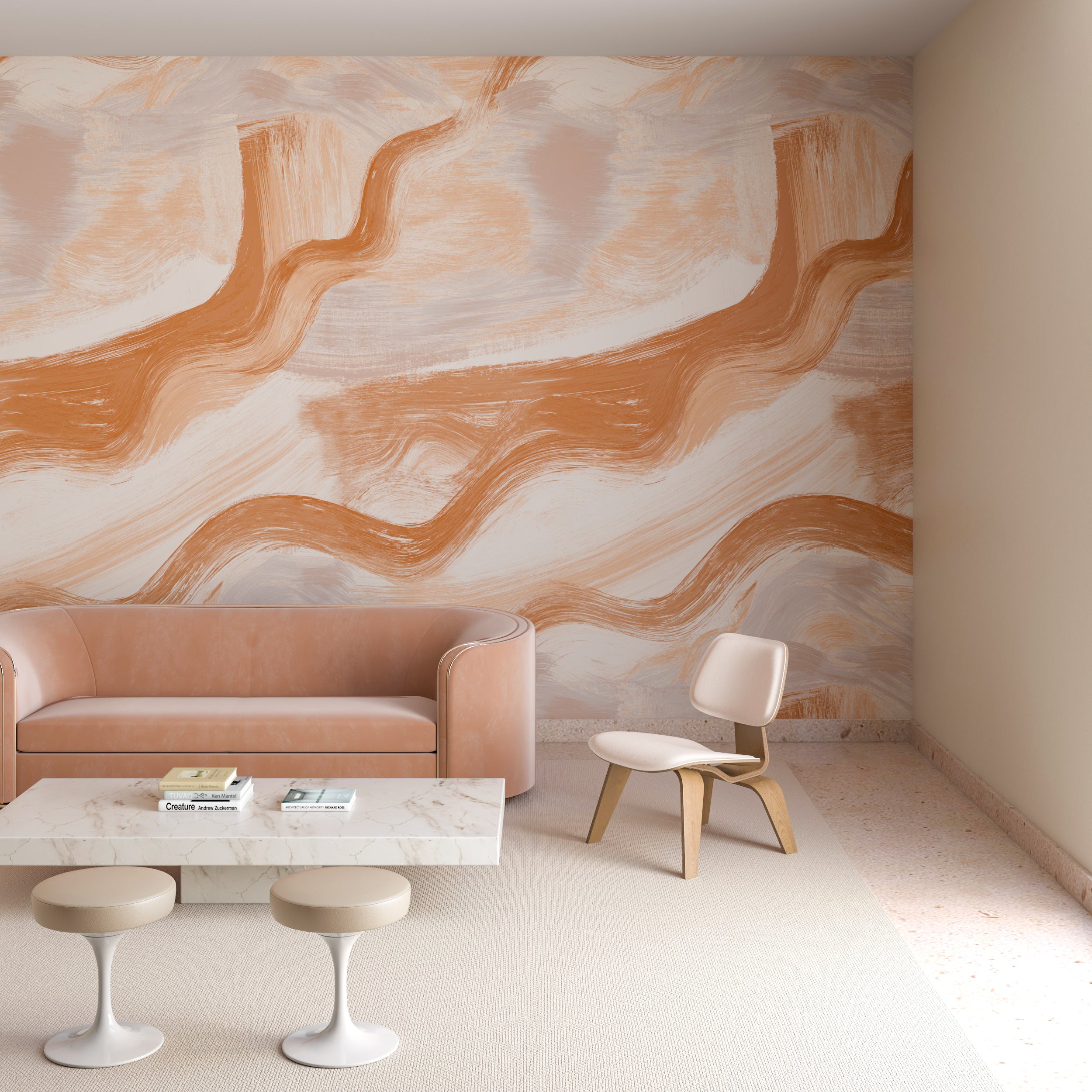 Modern Art© Mural Wallpaper in Field