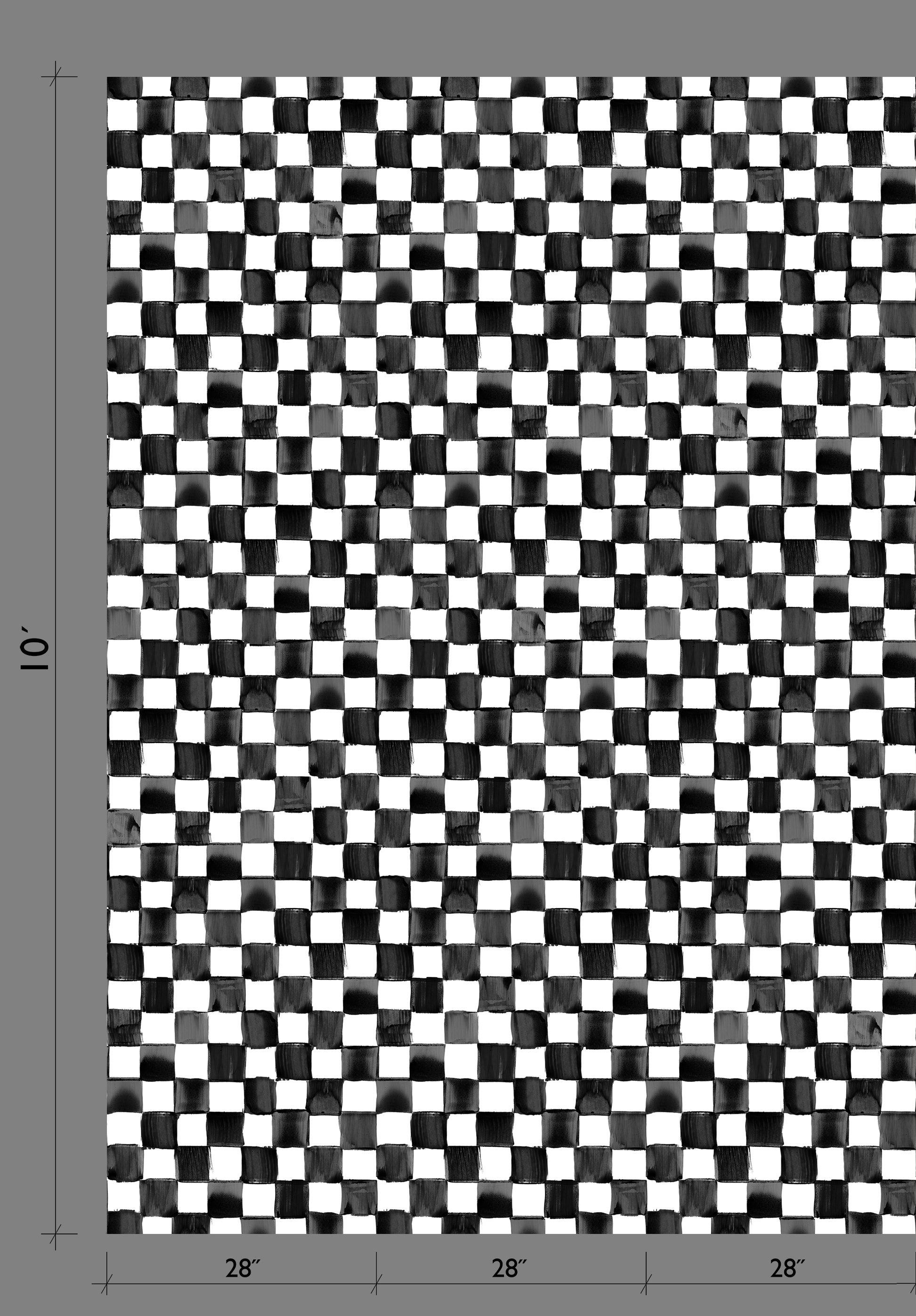 Quadrata© Wallpaper in Black + White