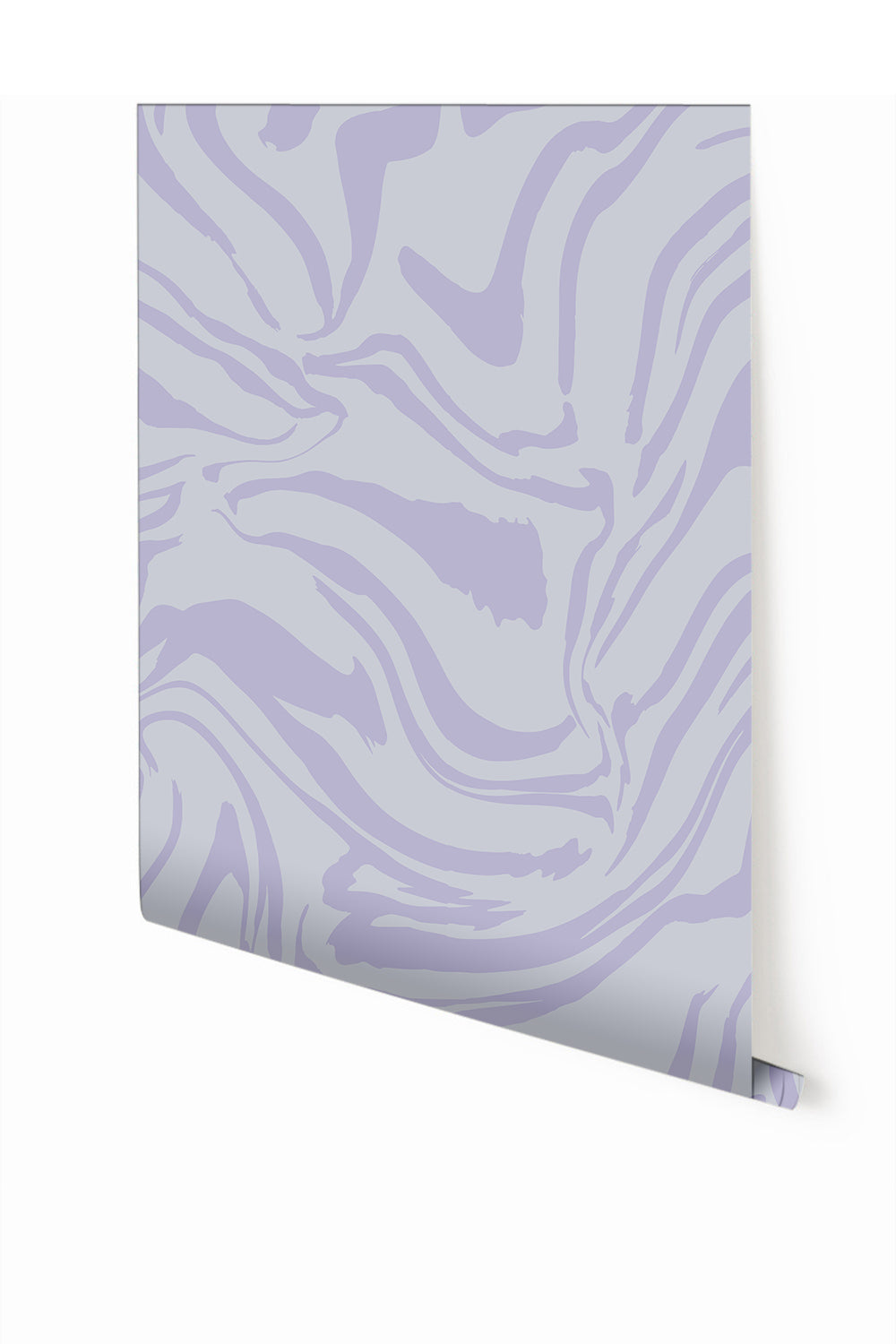 Primal© Mural Wallpaper in Silver Mist