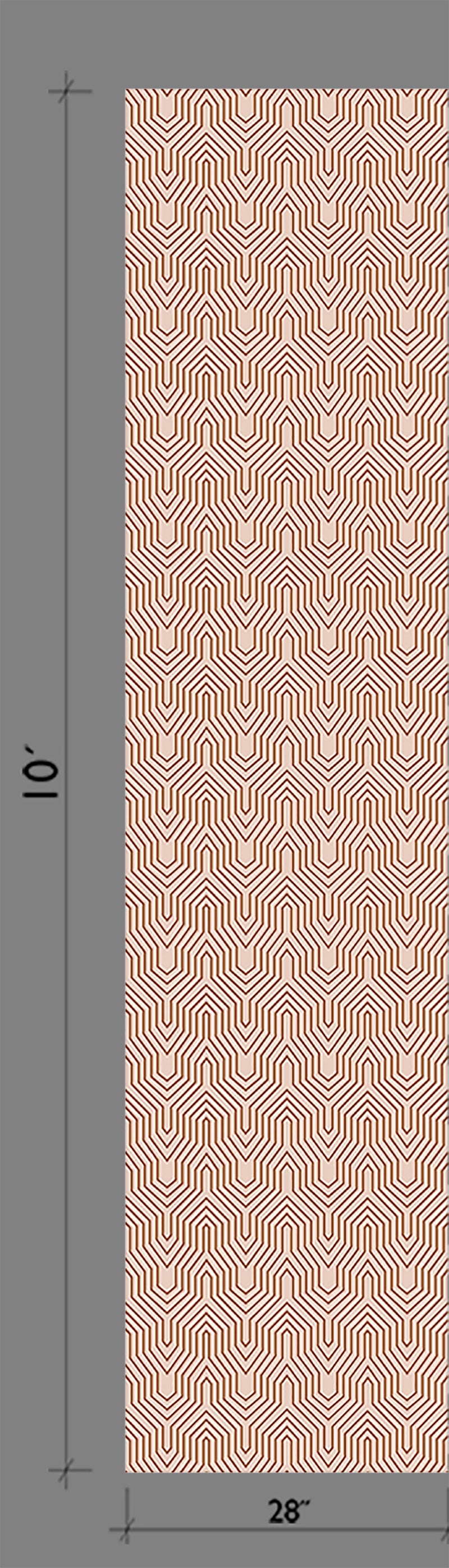 The Gatsby© Wallpaper in Earth template from drop it MODERN.