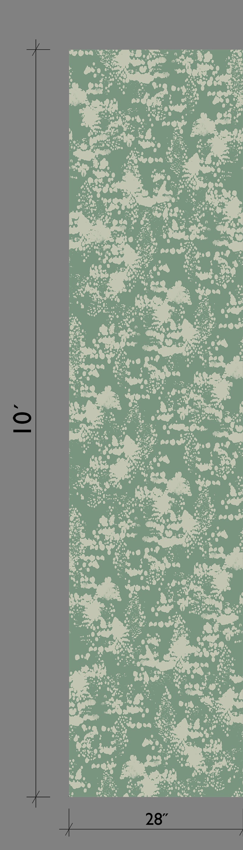 Snakeskin© Wallpaper in Aloe