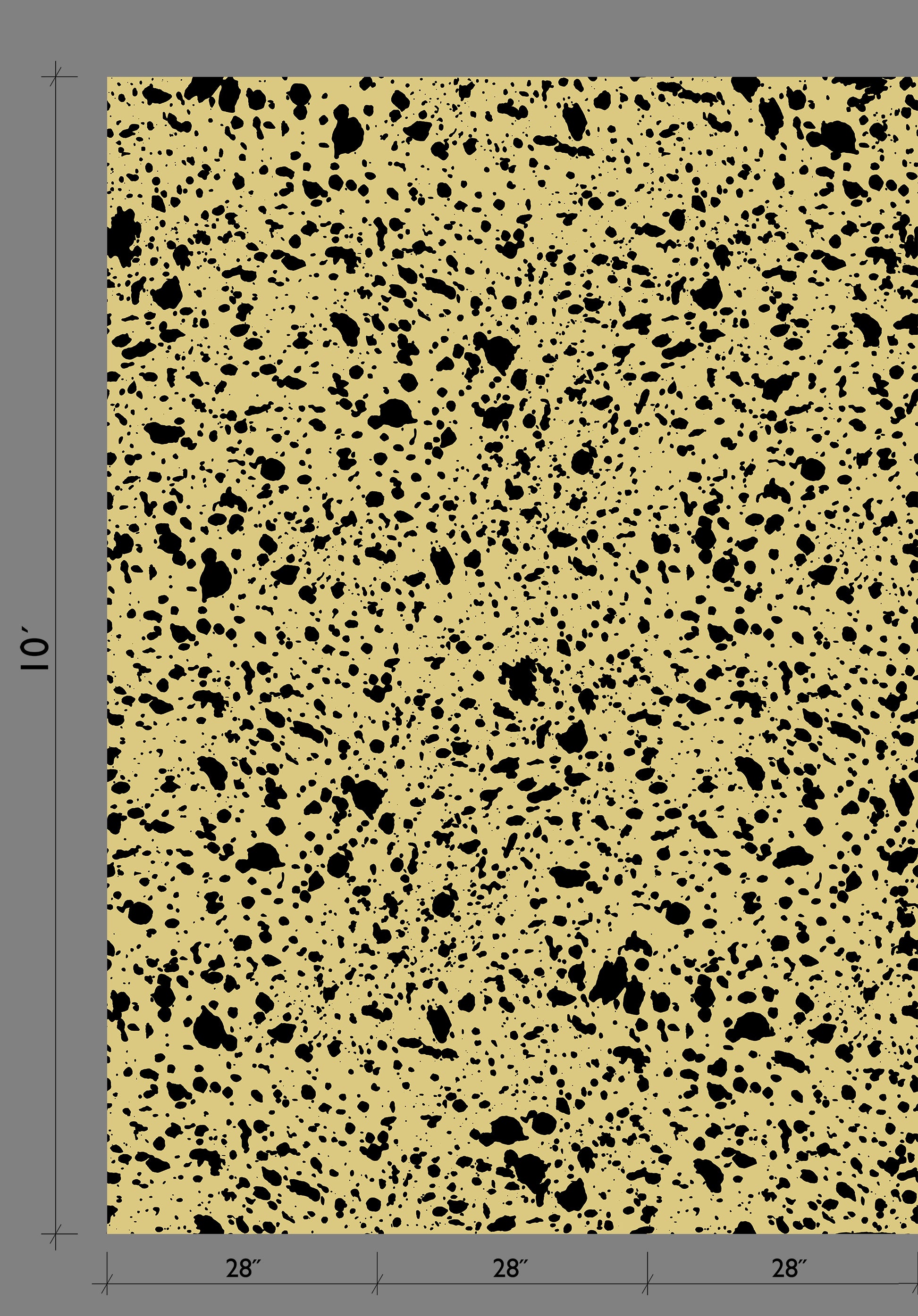 Appaloosa© Mural Wallpaper in Gold Rush