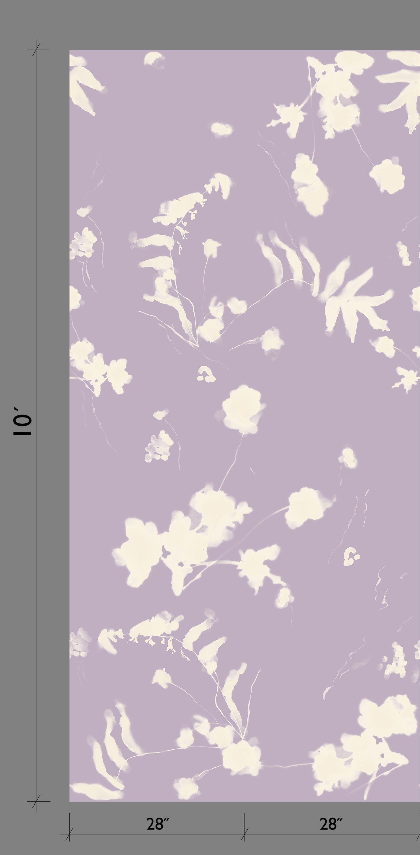 Greenhouse© Wallpaper in Lilac