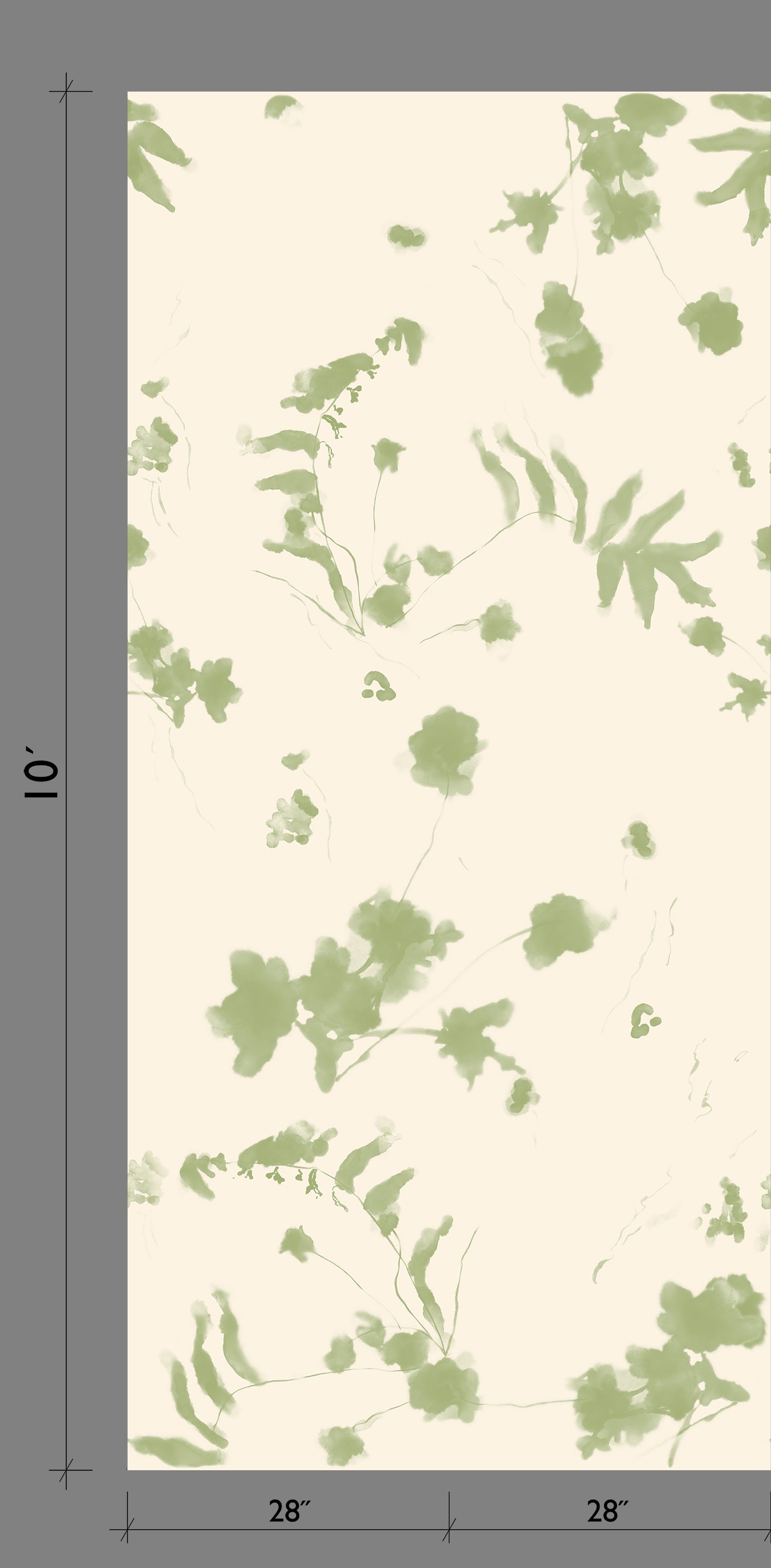Greenhouse© Wallpaper in Moss