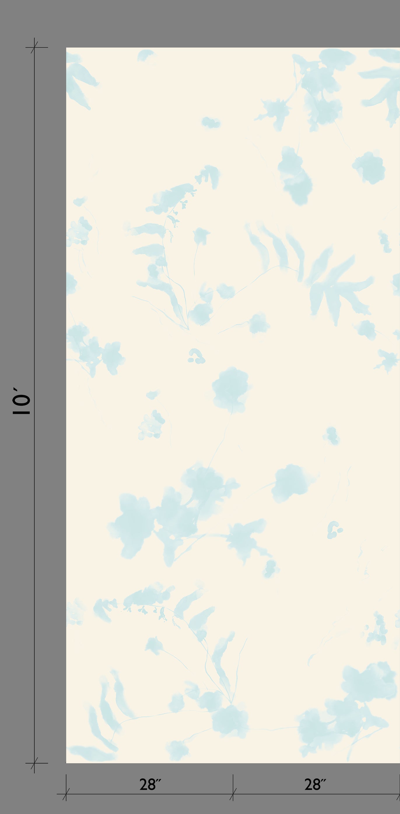 The Greenhouse© Wallpaper in Pastel Blue template from drop it MODERN