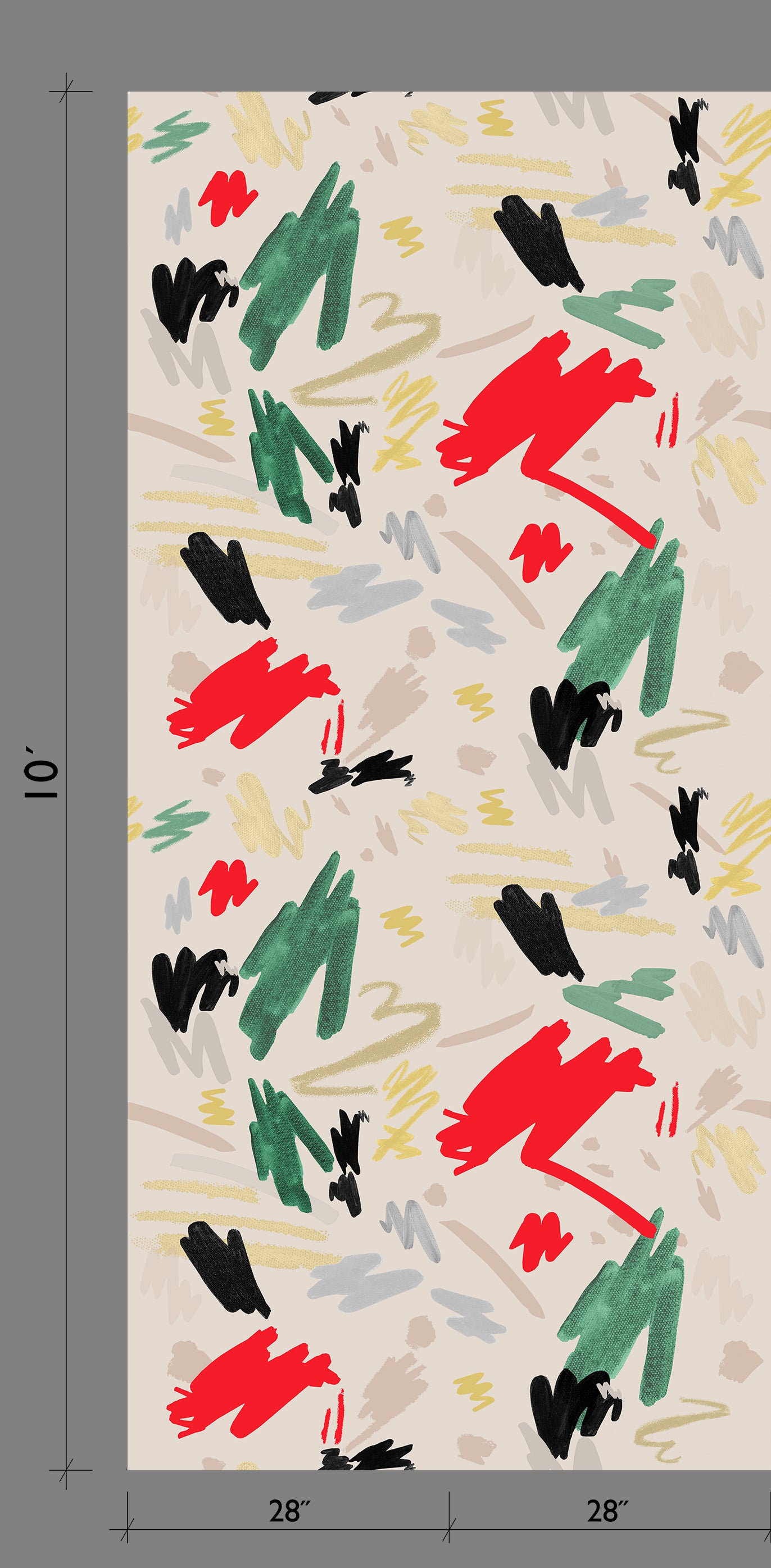 The Hieroglyphics© Wallpaper in Eames template from drop it MODERN