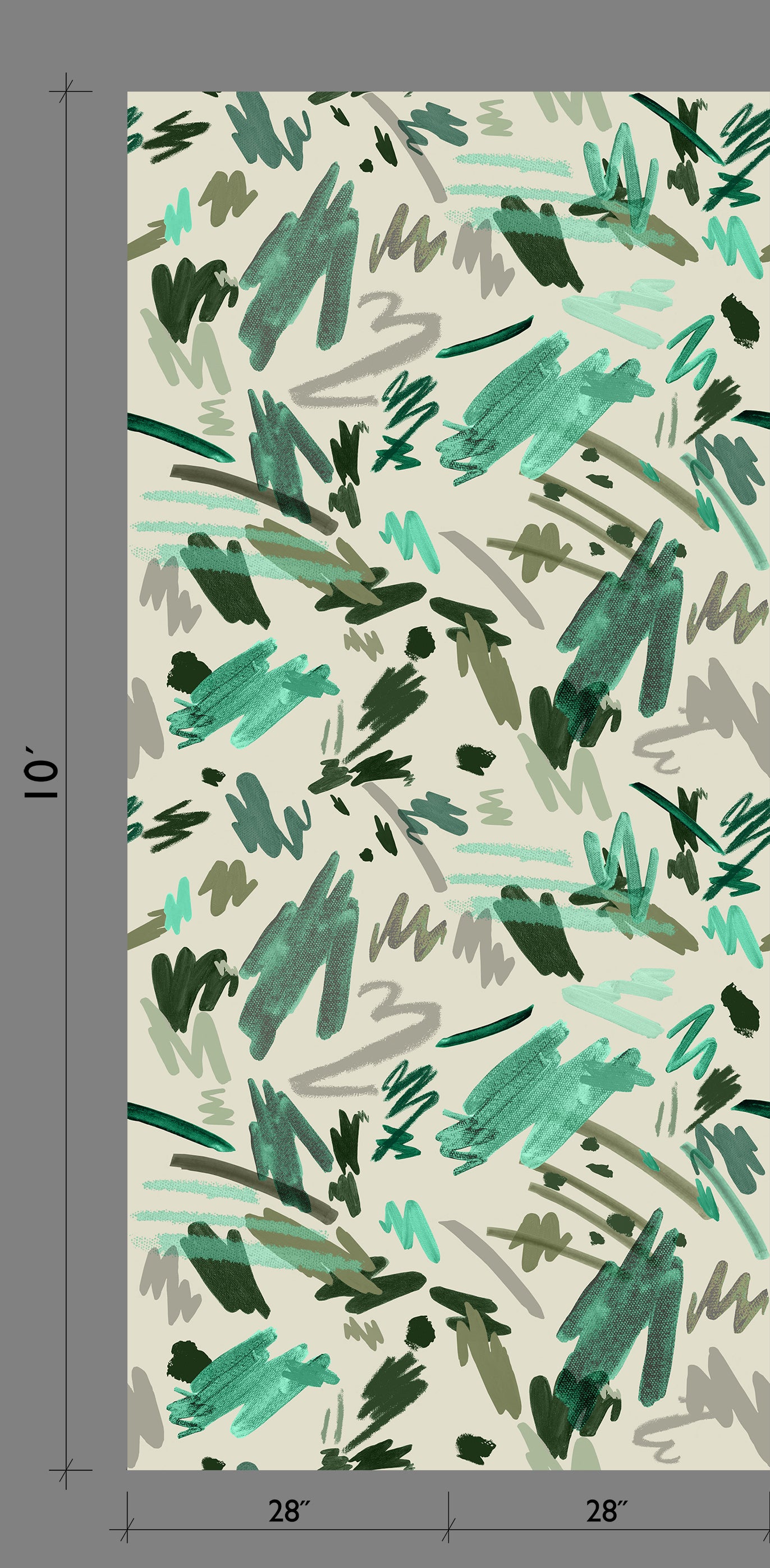 The Hieroglyphics© Wallpaper in Grass template from drop it MODERN