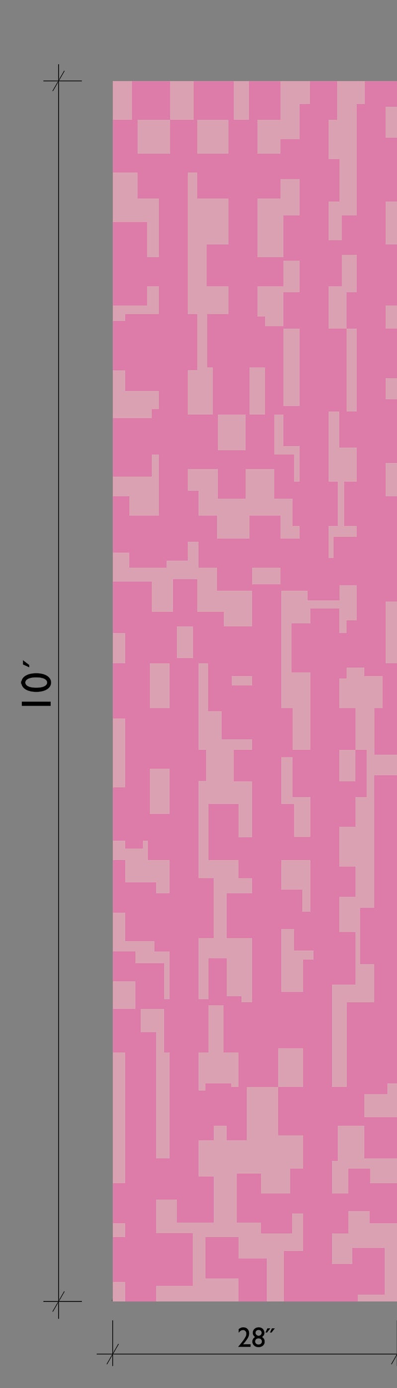 Mainframe© Wallpaper in Pretty in Pink